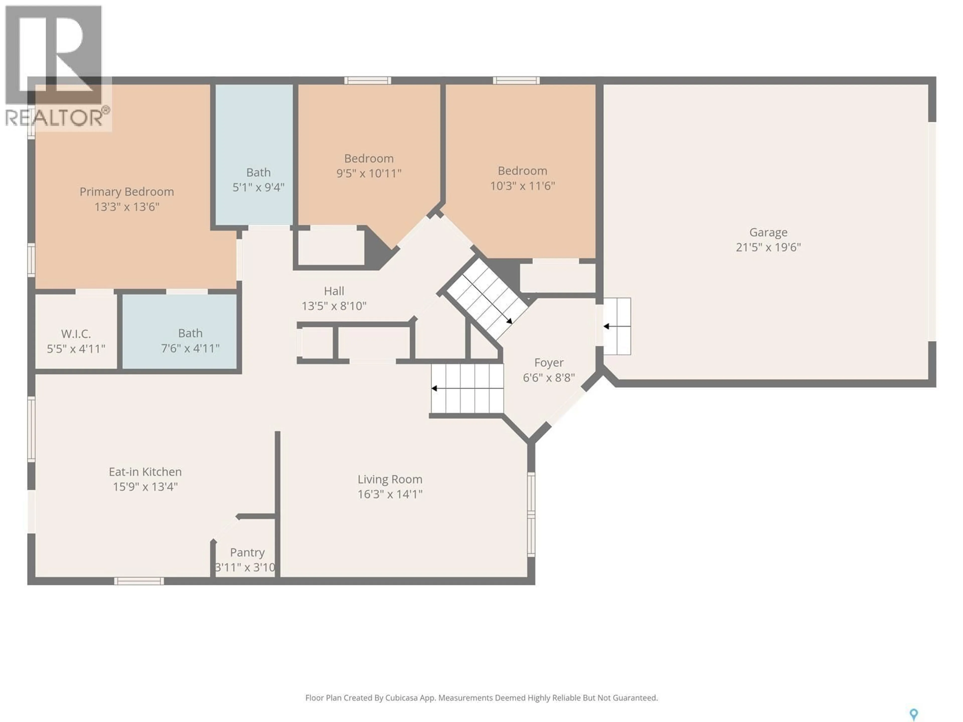 Floor plan for 1131 DENHAM RISE, Saskatoon Saskatchewan S7R0B2