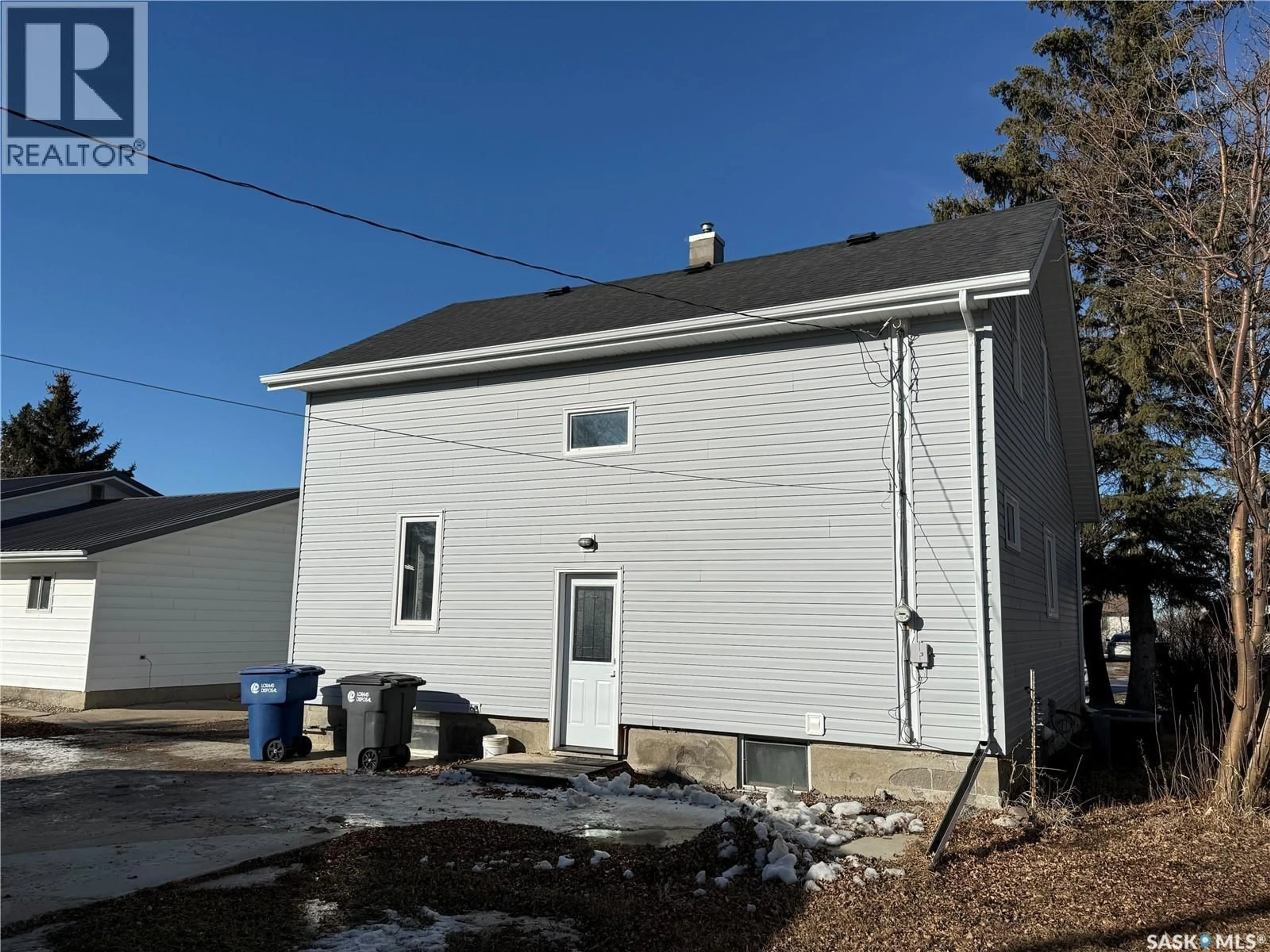 Home with vinyl exterior material, building for 208 PRAIRIE STREET, Yellow Grass Saskatchewan S0G5J0