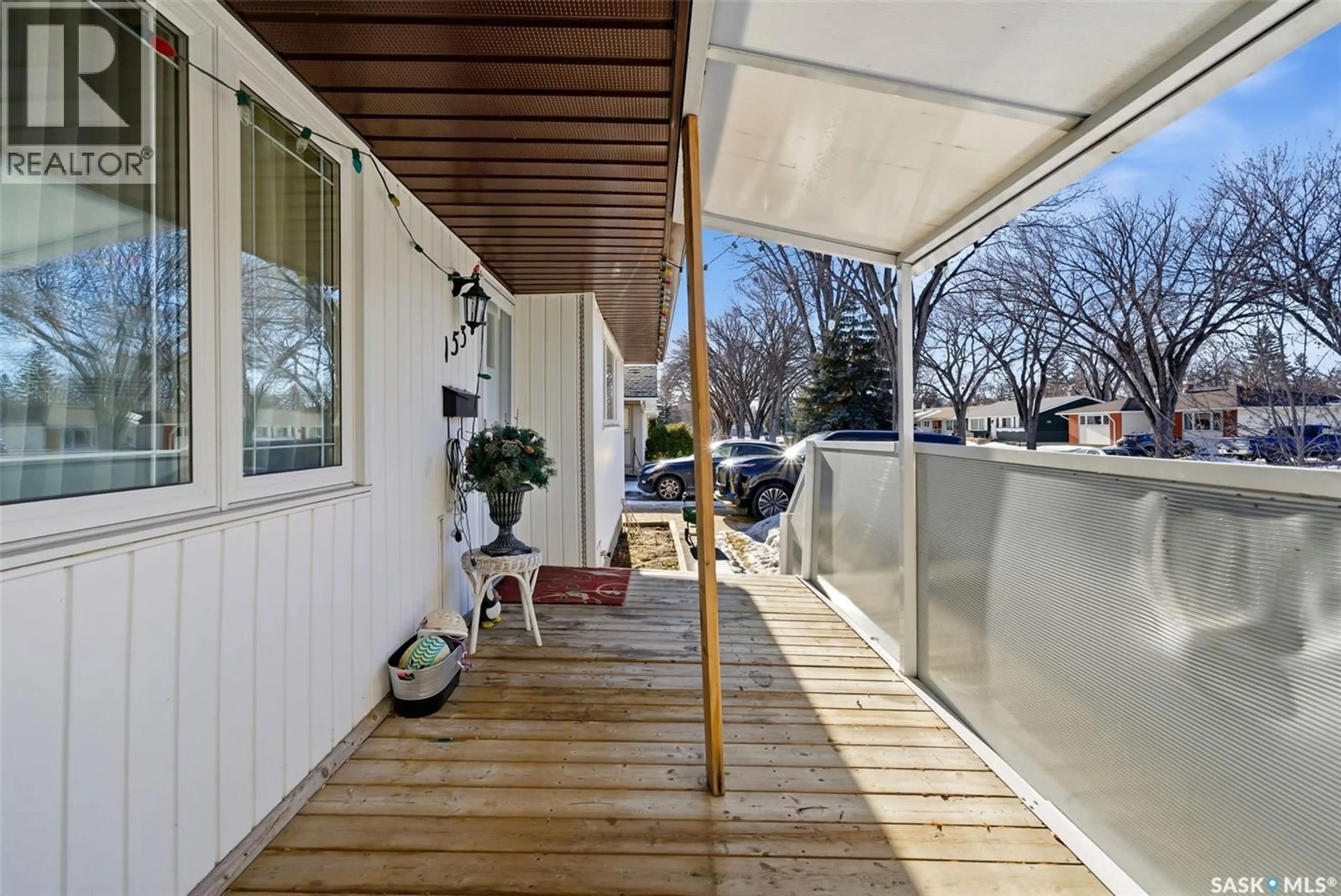 Patio, street for 153 MCDOUGALL CRESCENT, Regina Saskatchewan S4S5M6