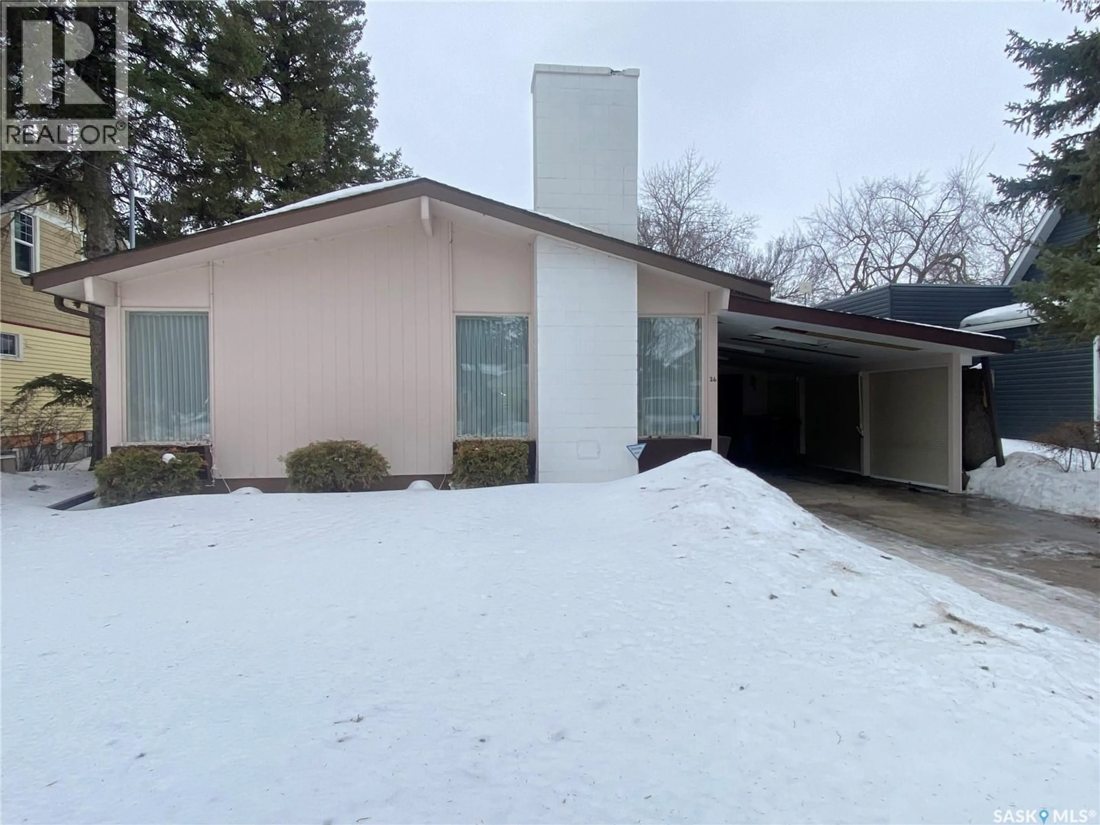 Home with vinyl exterior material, street for 26 HAULTAIN AVENUE, Yorkton Saskatchewan S3N1X4