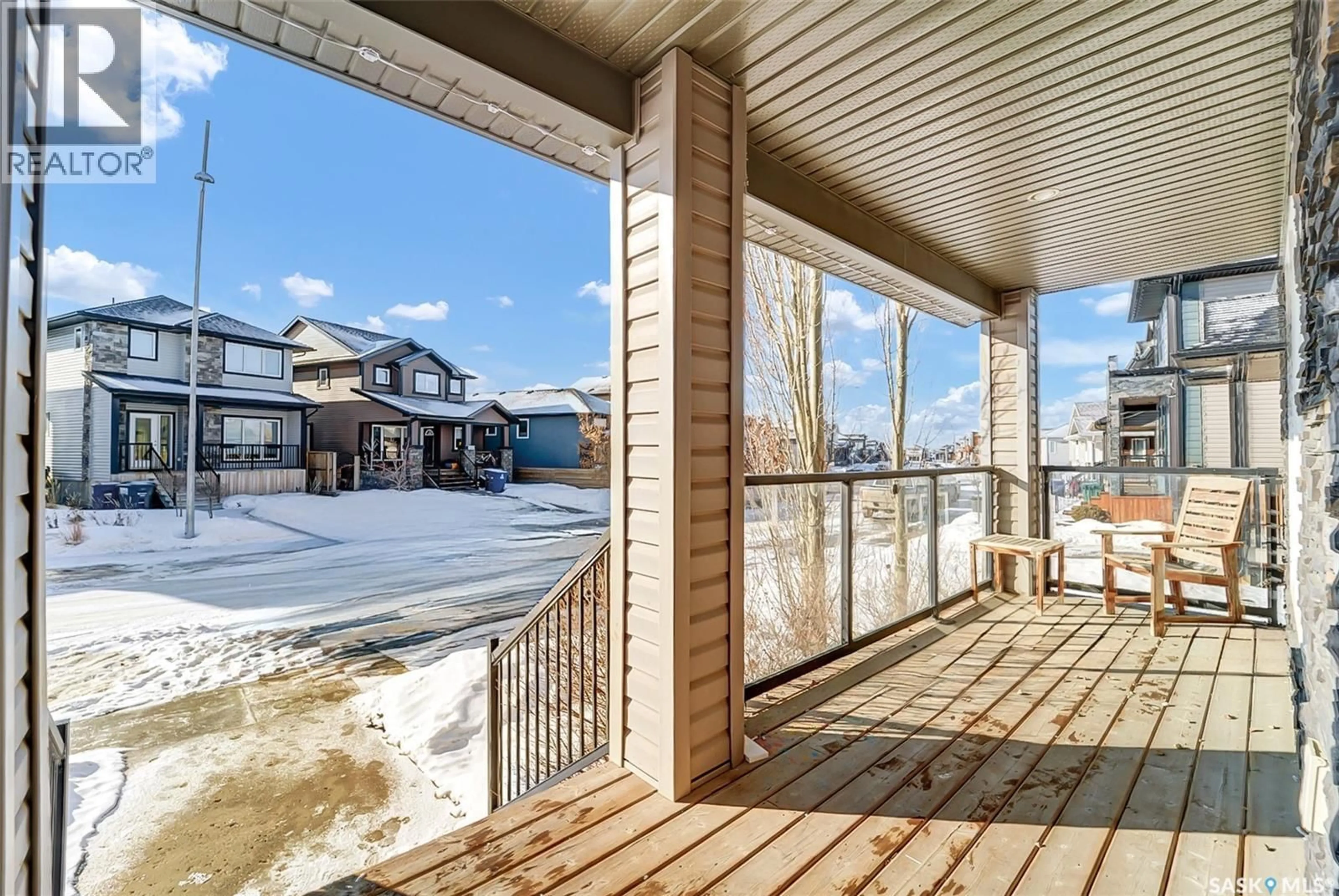 Patio, water/lake/river/ocean view for 1042 KLOPPENBURG BEND, Saskatoon Saskatchewan S7S1N1