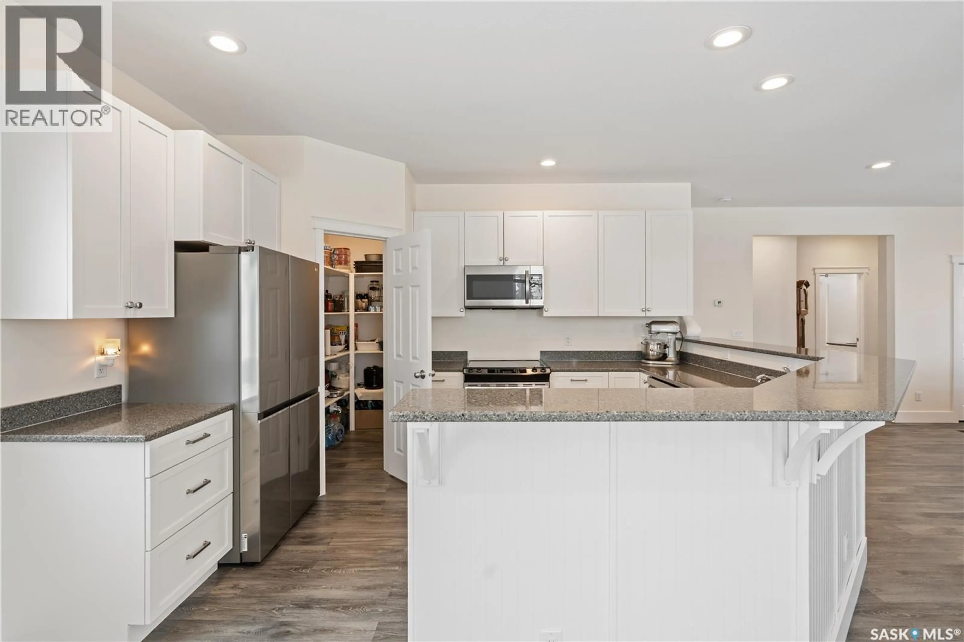 Open concept kitchen, ceramic/tile floor for 190 1ST STREET, Pierceland Saskatchewan S0M2K0