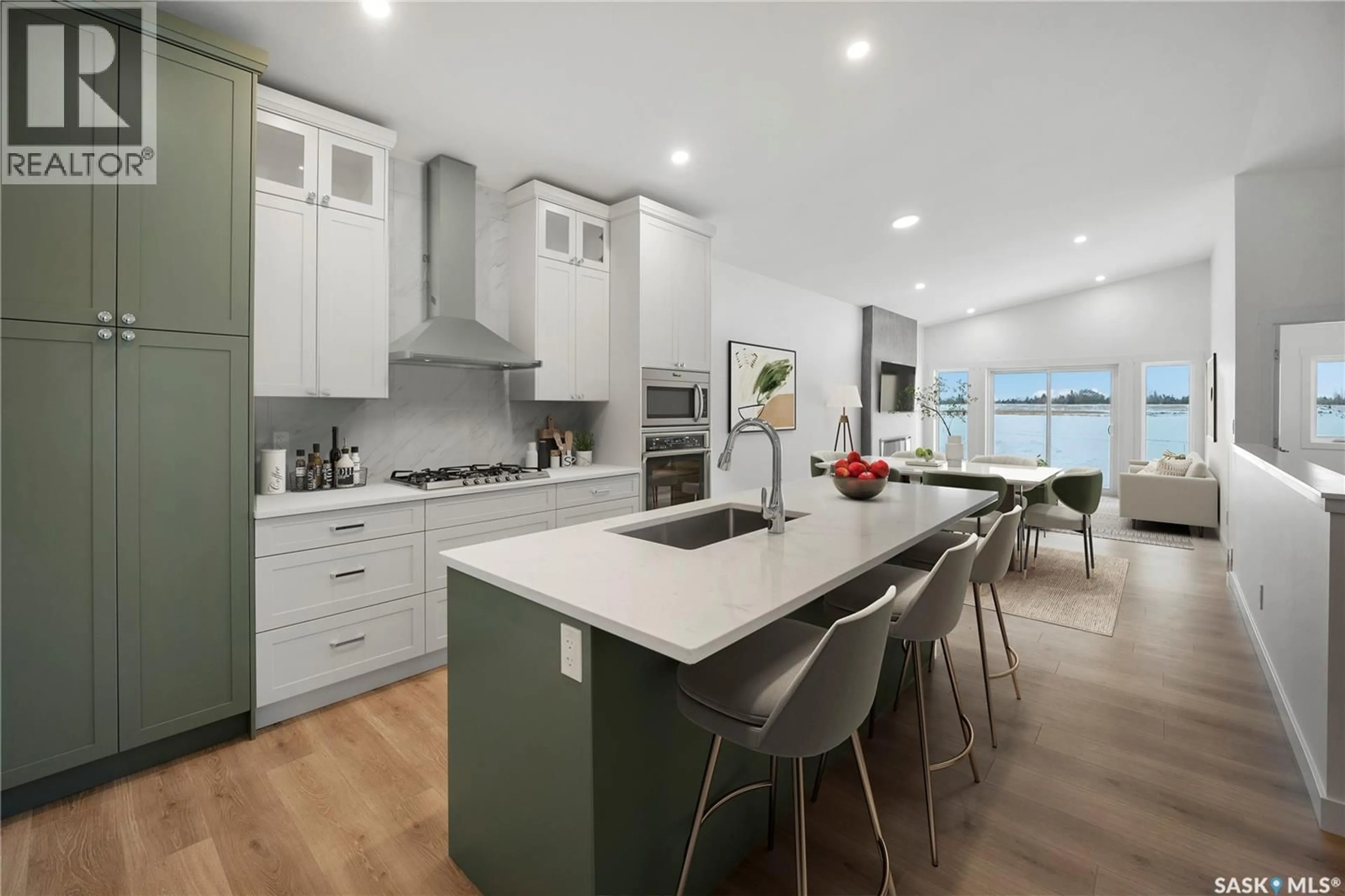 Open concept kitchen, unknown for 238 DORAN WAY, Saskatoon Saskatchewan S0K2T0