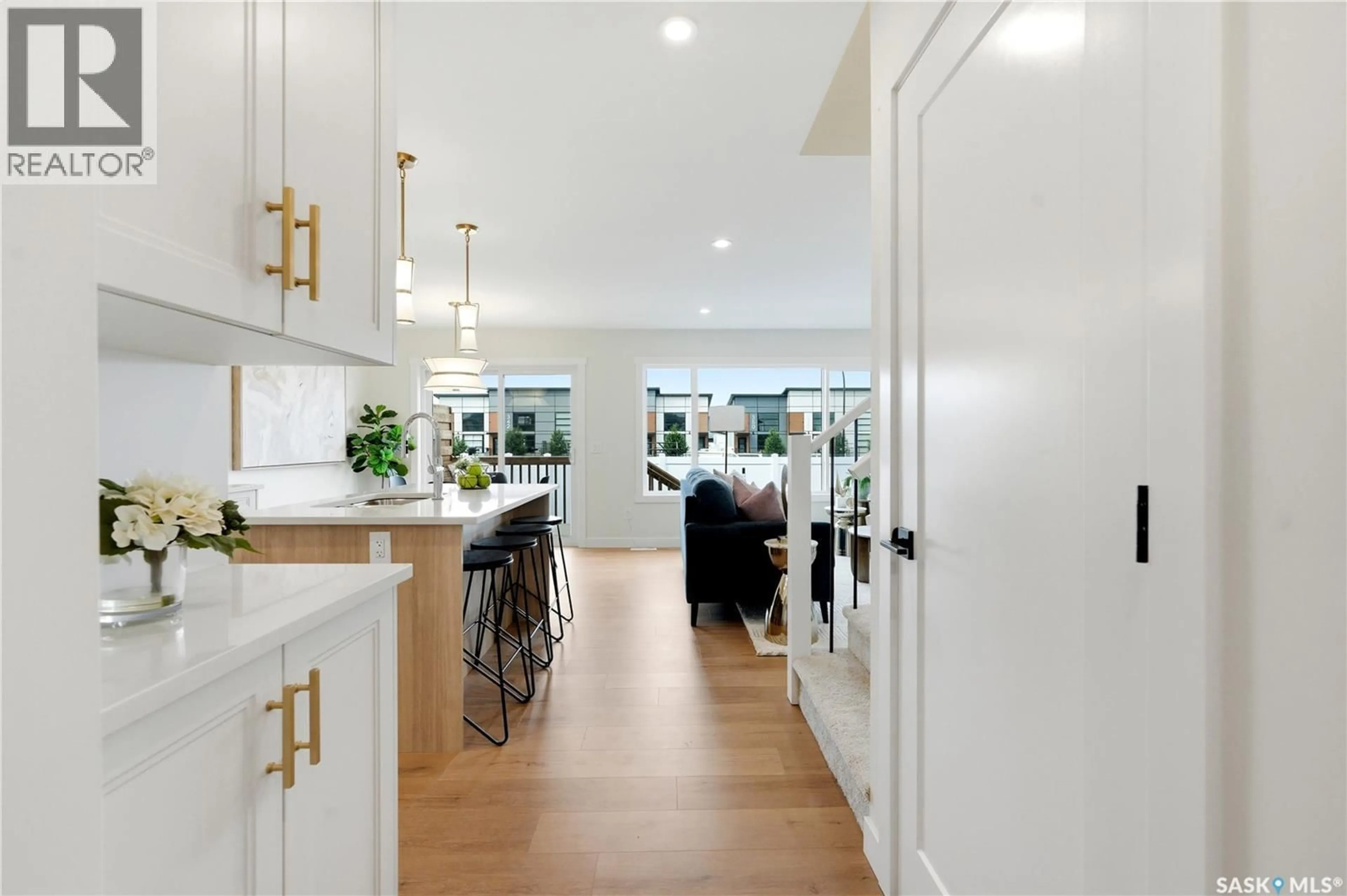 Open concept kitchen, unknown for 155 - 138 MCFAULL WAY, Saskatoon Saskatchewan S7V1Z9