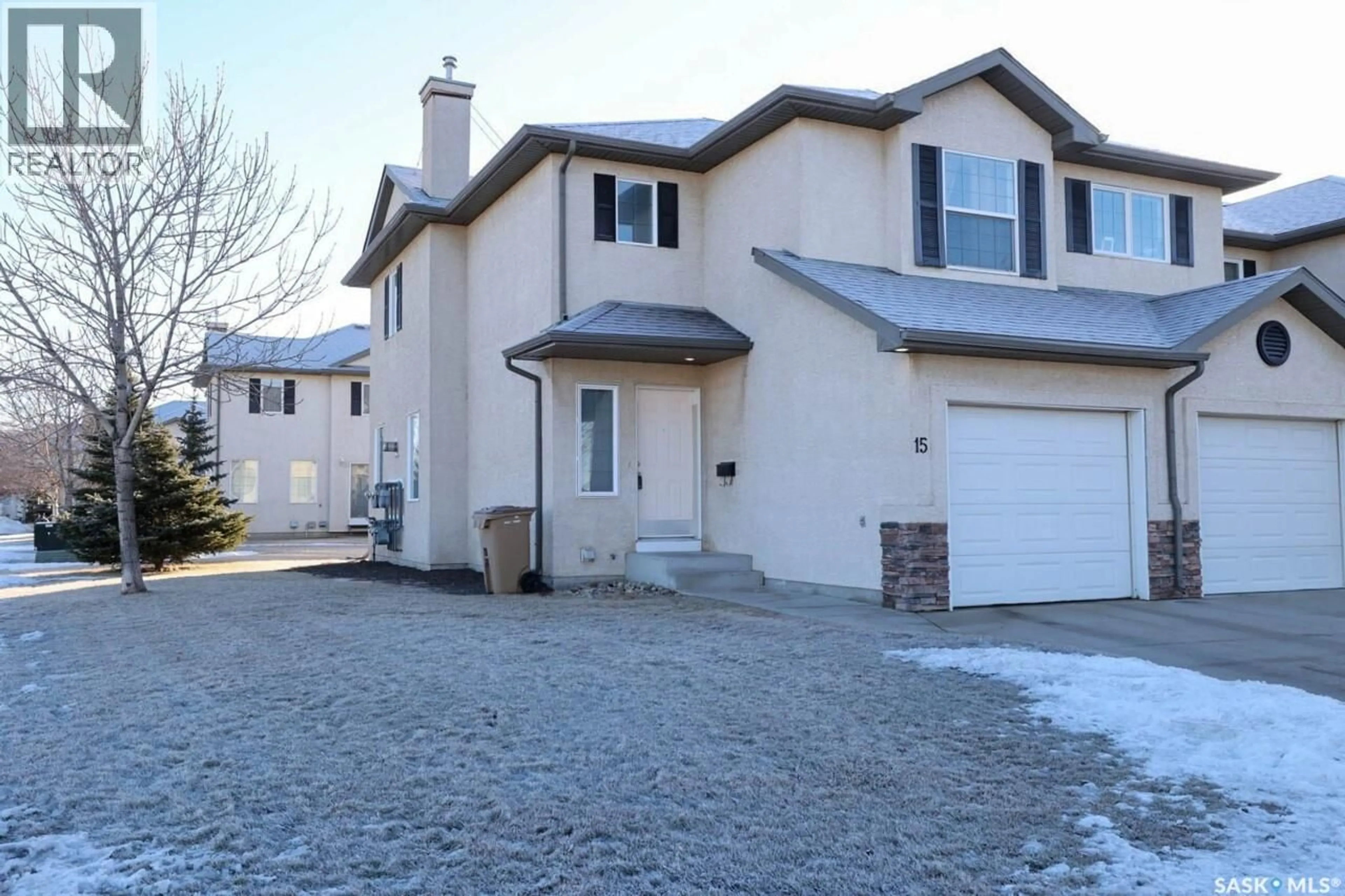 Home with vinyl exterior material, street for 3101 - 15 TREGARVA DRIVE, Regina Saskatchewan S4V0K5