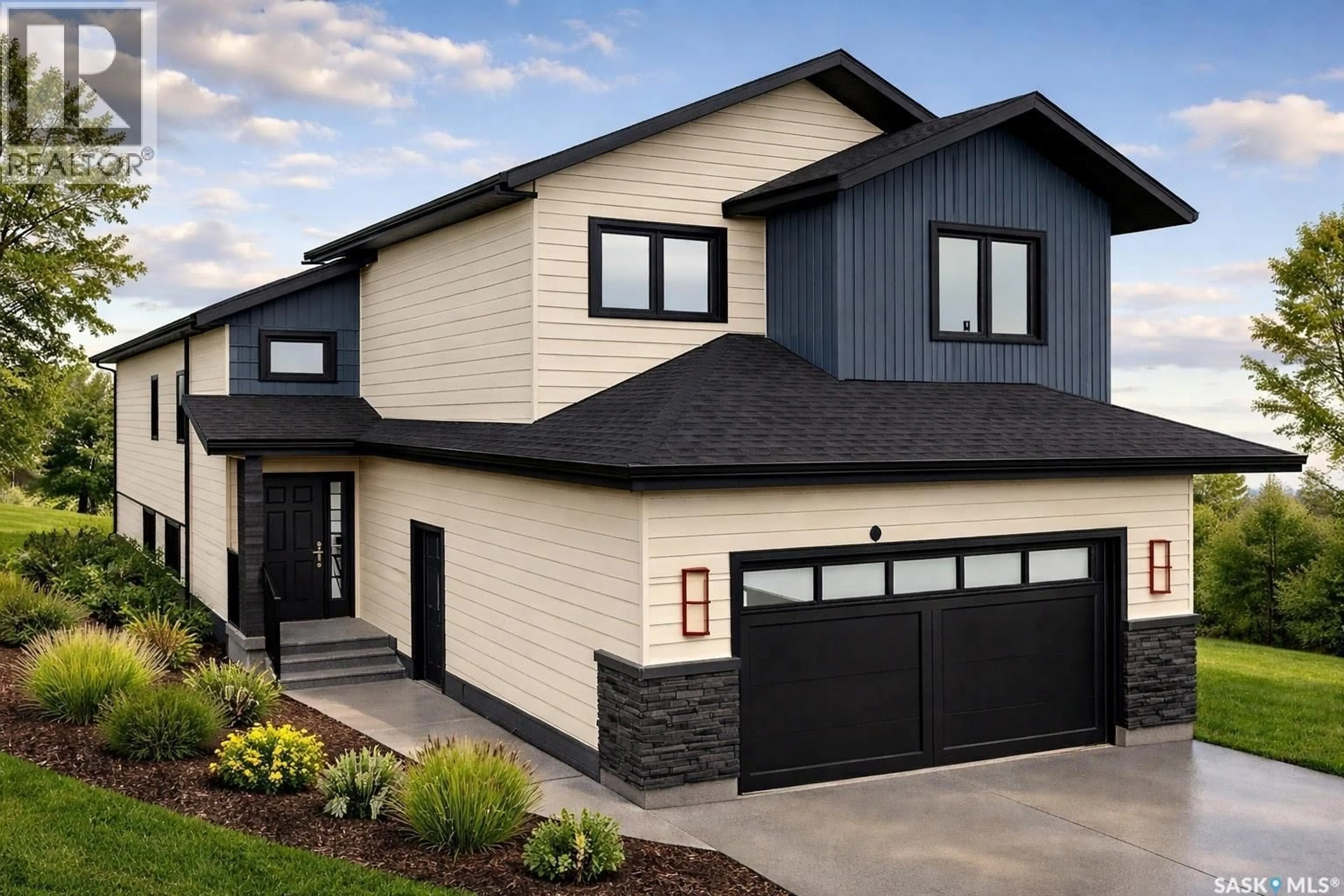 Home with vinyl exterior material, street for 975 NIGHTINGALE BEND, Saskatoon Saskatchewan S7L6P4