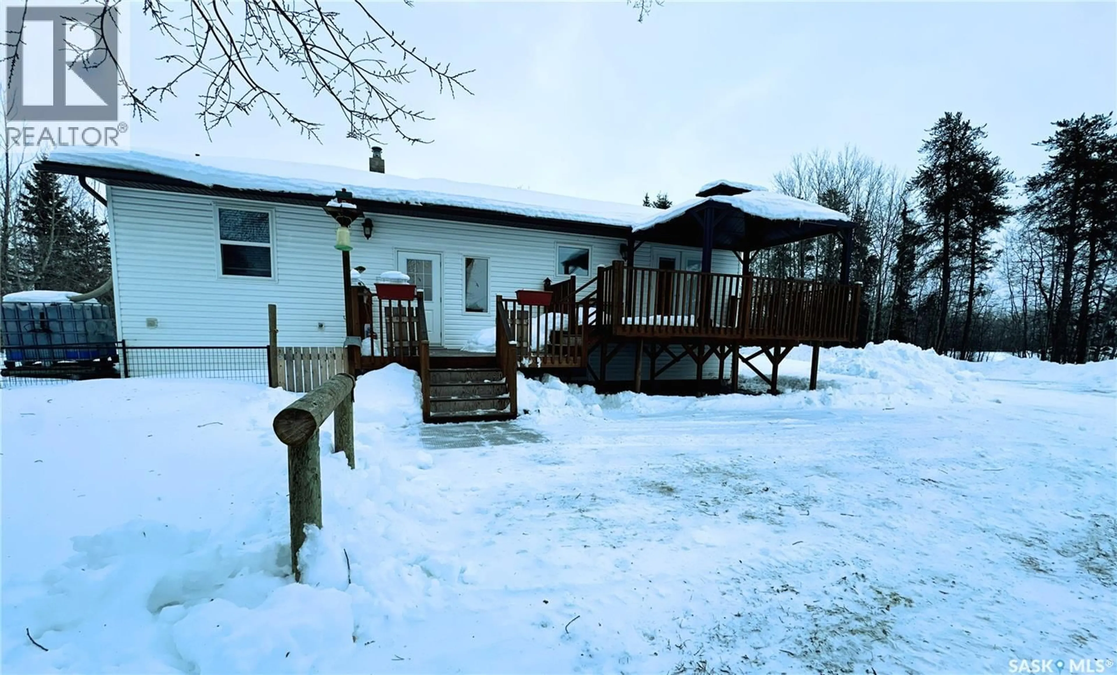 A pic from outside/outdoor area/front of a property/back of a property/a pic from drone, unknown for TORCH RIVER RM ACREAGE, Torch River Rm No. 488 Saskatchewan S6J2J0