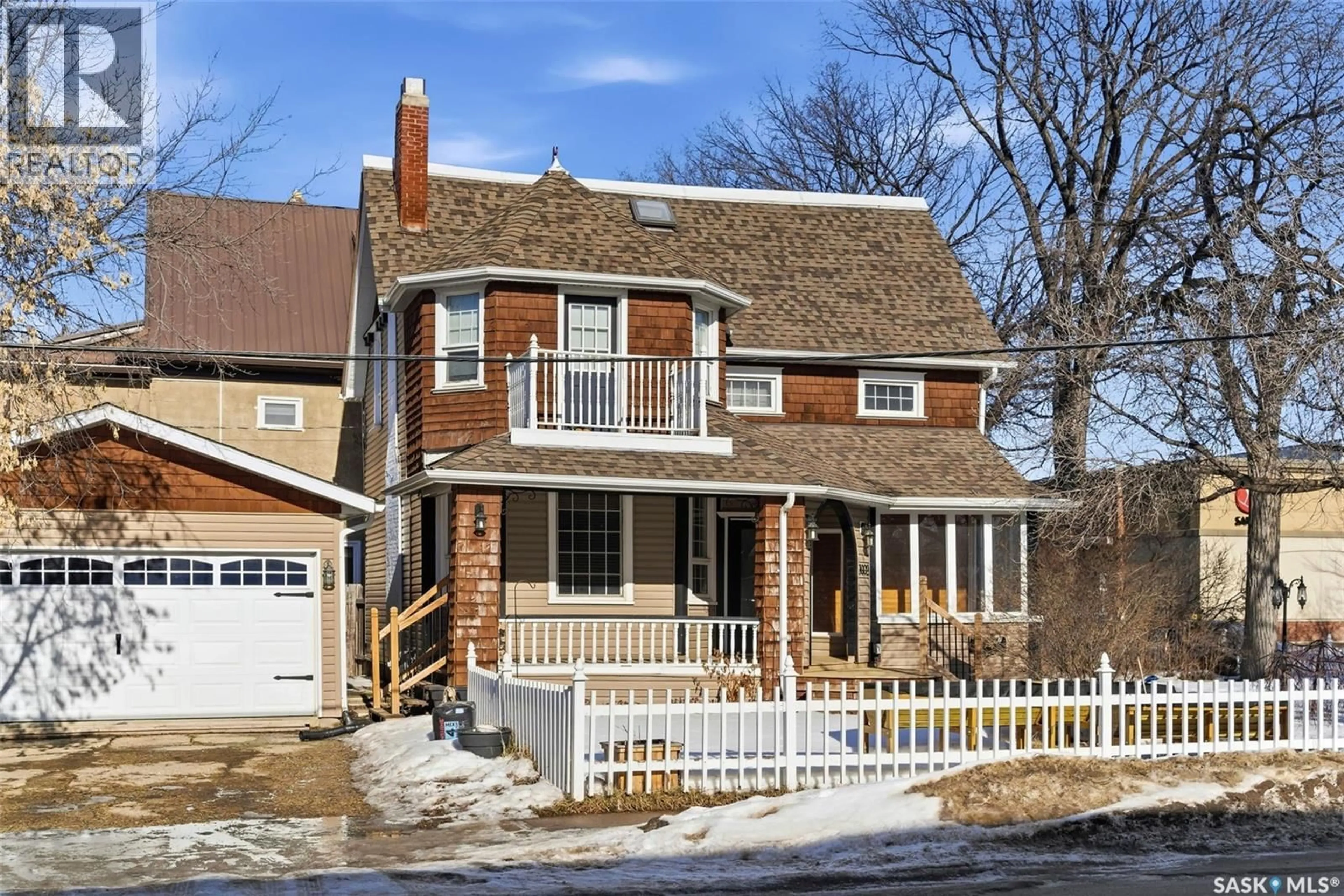 Home with brick exterior material, street for 3002 14TH AVENUE, Regina Saskatchewan S4T1R7