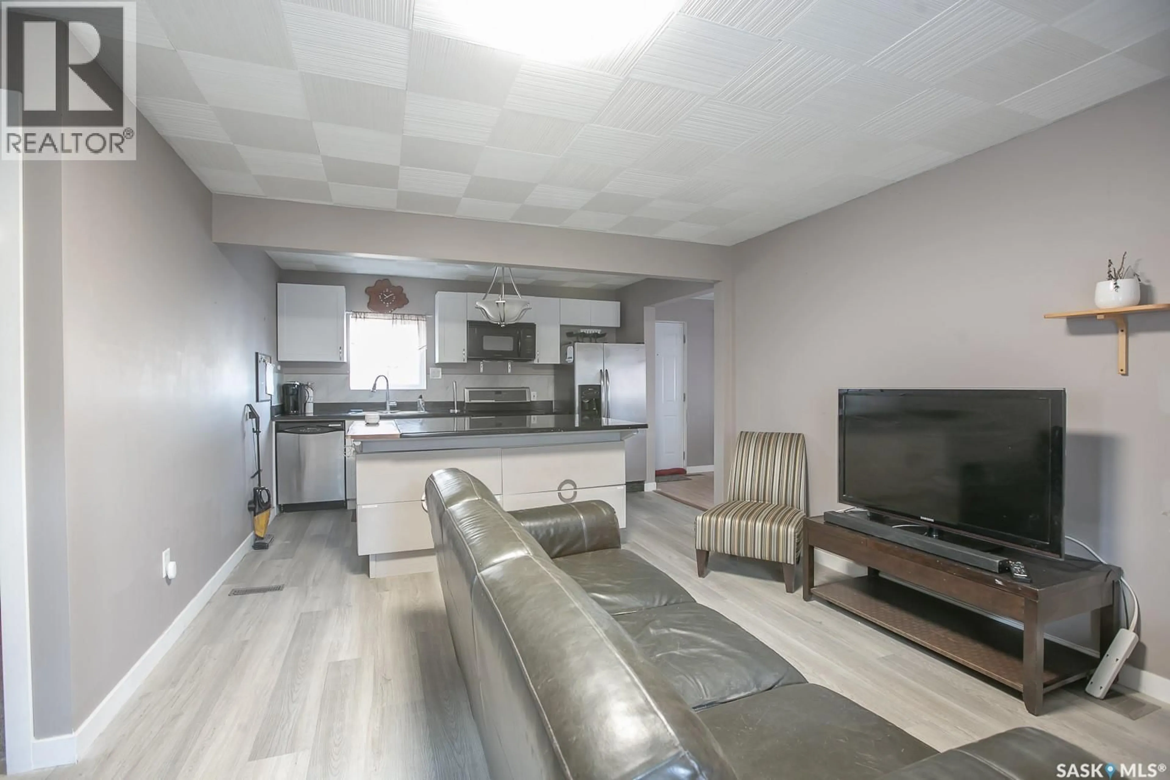 Living room with furniture, unknown for 104 BRIERE DRIVE, Regina Beach Saskatchewan S0G4C0