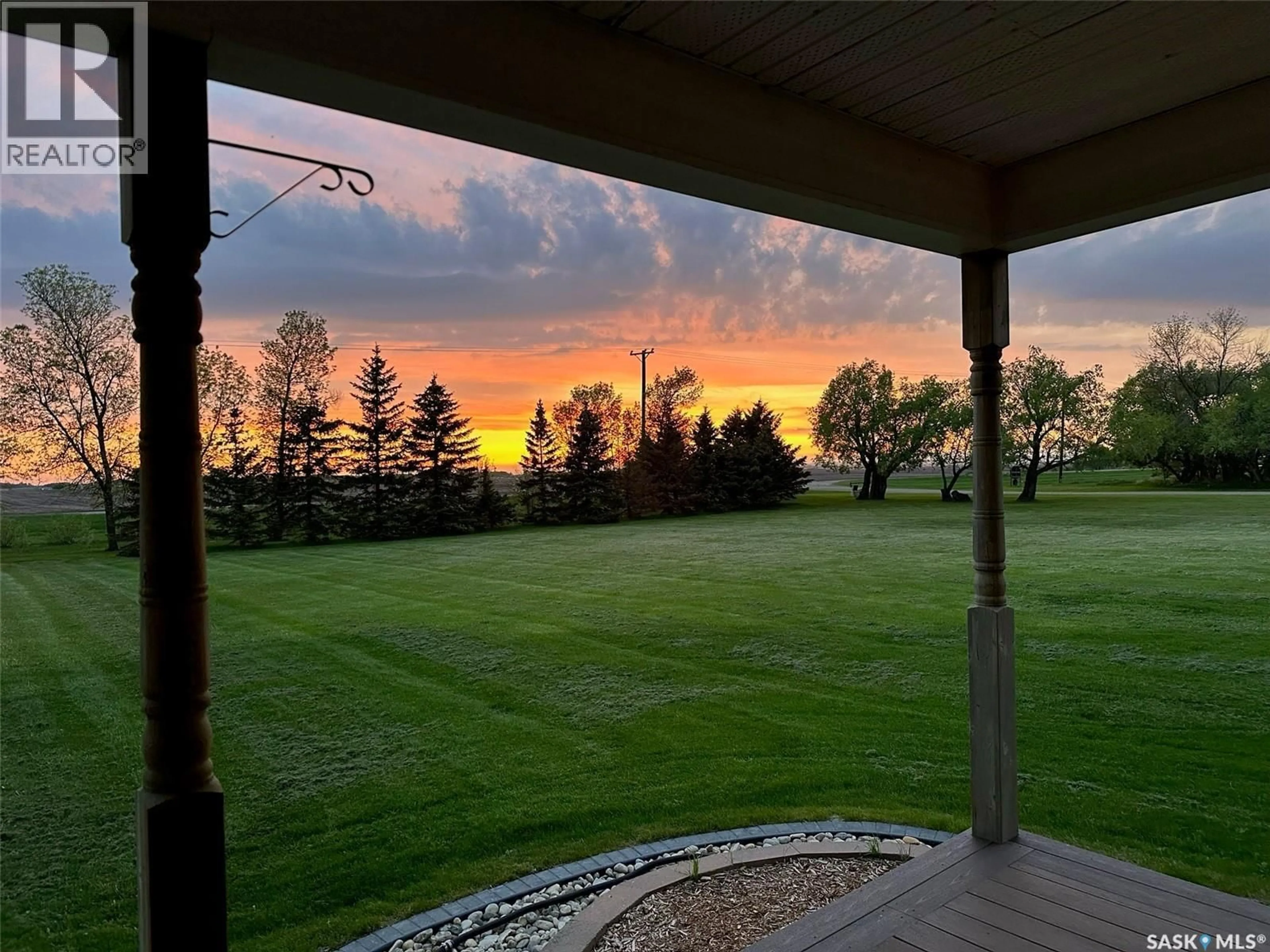 A pic from outside/outdoor area/front of a property/back of a property/a pic from drone, water/lake/river/ocean view for DOTY ACREAGE, Moose Mountain Rm No. 63 Saskatchewan S0C0R0