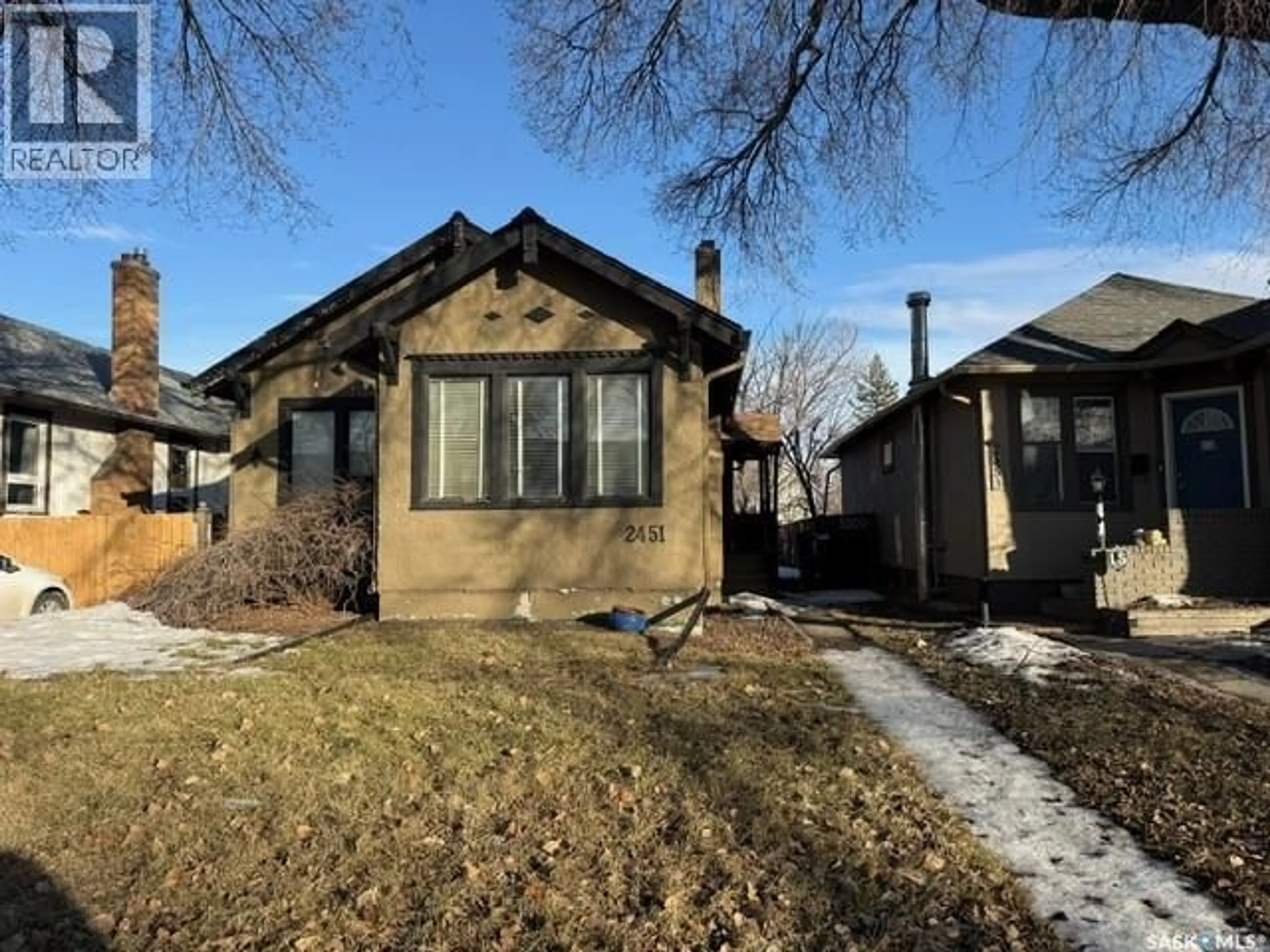Home with brick exterior material, street for 2451 WINNIPEG STREET, Regina Saskatchewan S4P1H5