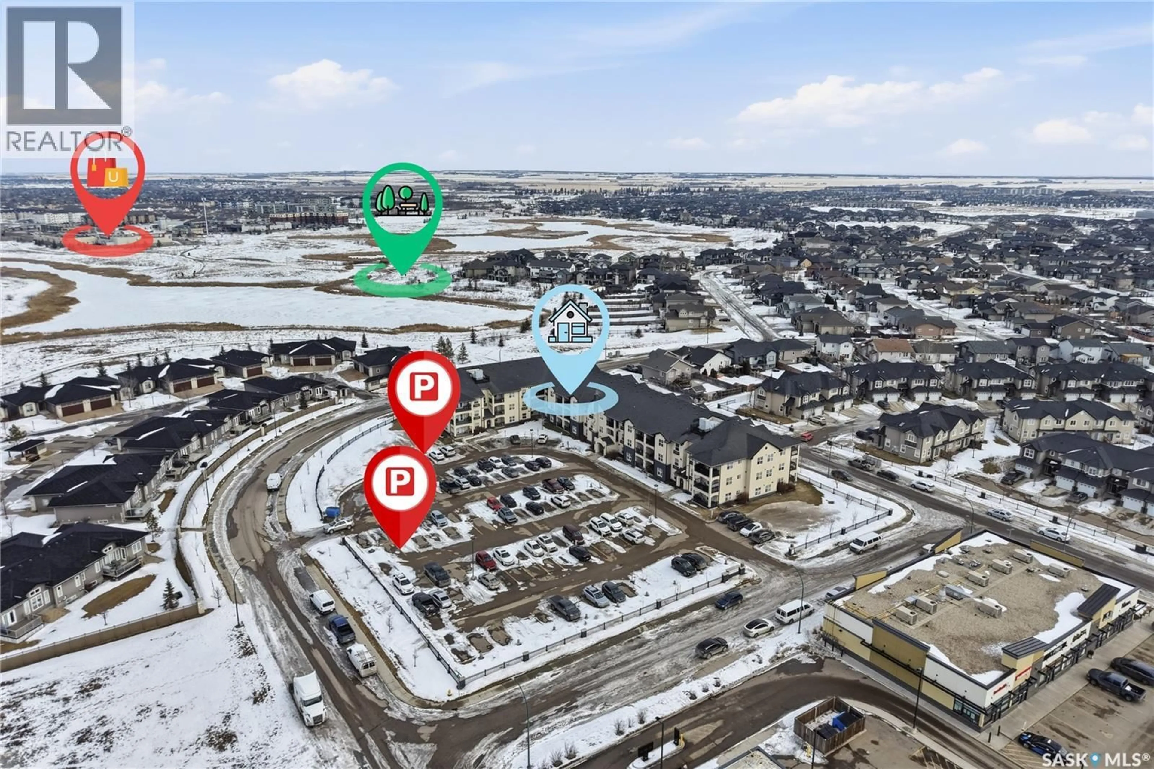 Picture of a map for 211 - 319 LEDINGHAM STREET, Saskatoon Saskatchewan S7V0C5