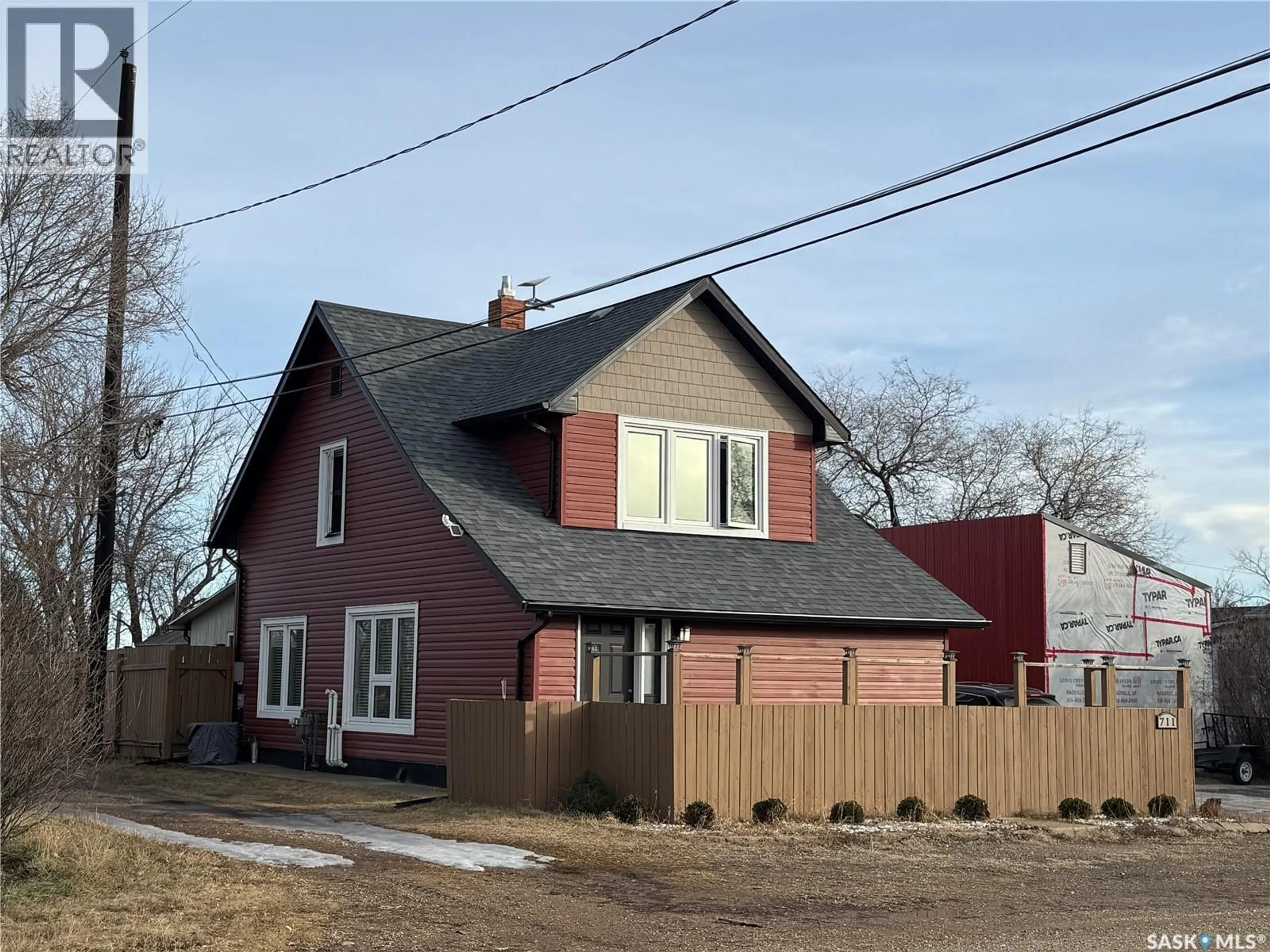 Home with brick exterior material, street for 711 LUTEN AVENUE, Radville Saskatchewan S0C2G0