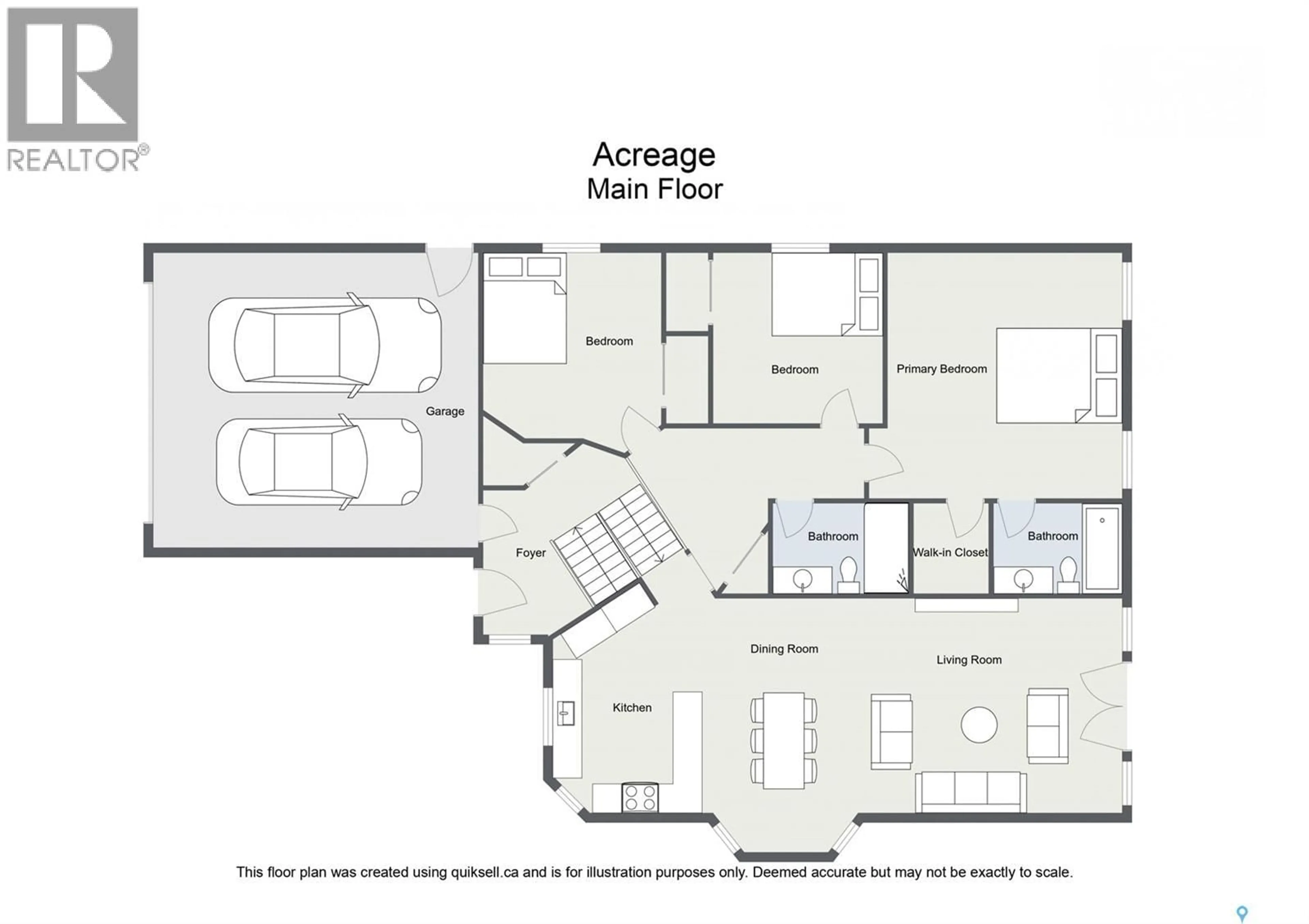 Floor plan for B & A ACREAGE, Aberdeen Rm No. 373 Saskatchewan S0K0A0
