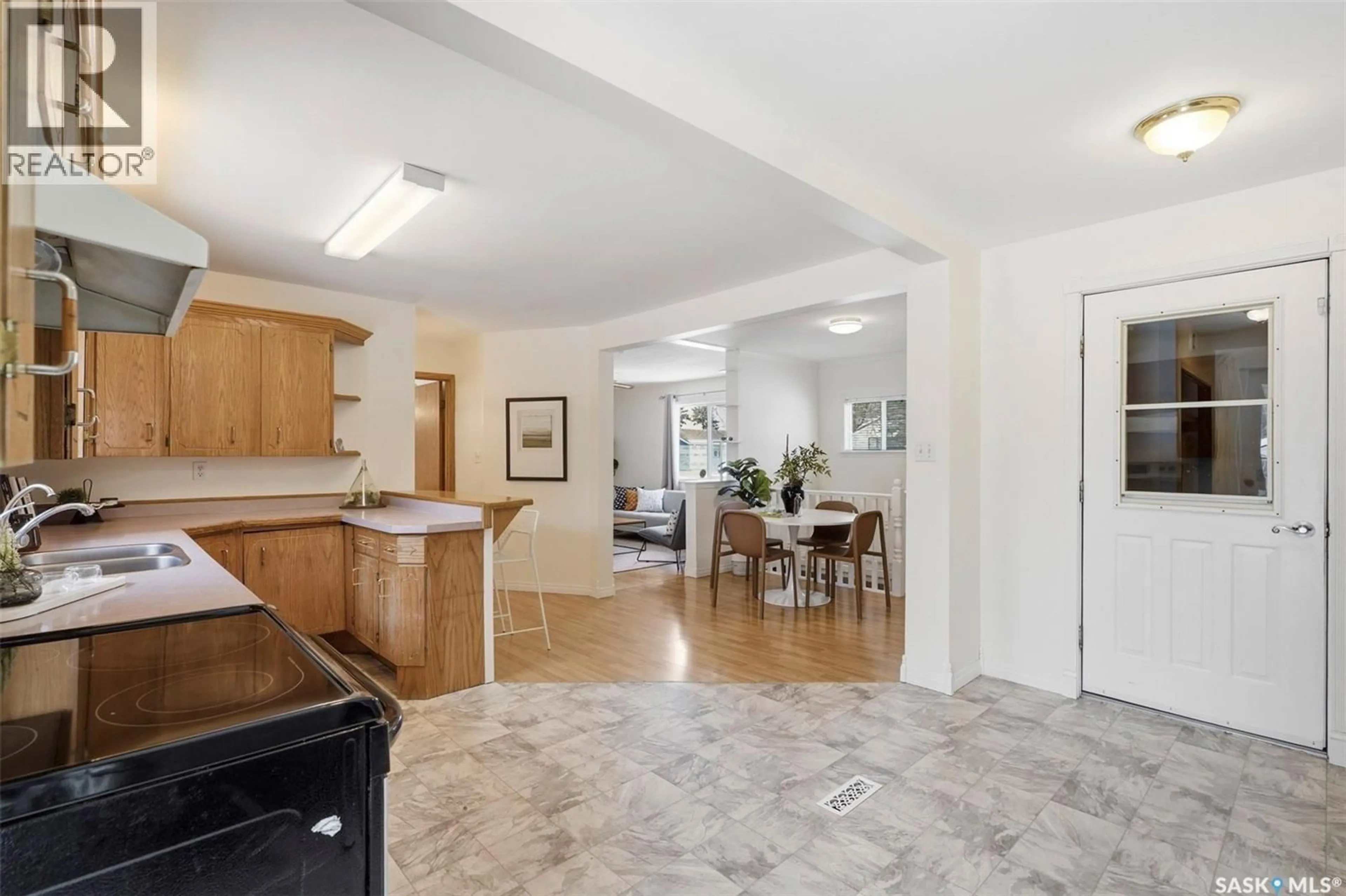 Open concept kitchen, unknown for 409 1ST STREET, Waldheim Saskatchewan S0K4R0