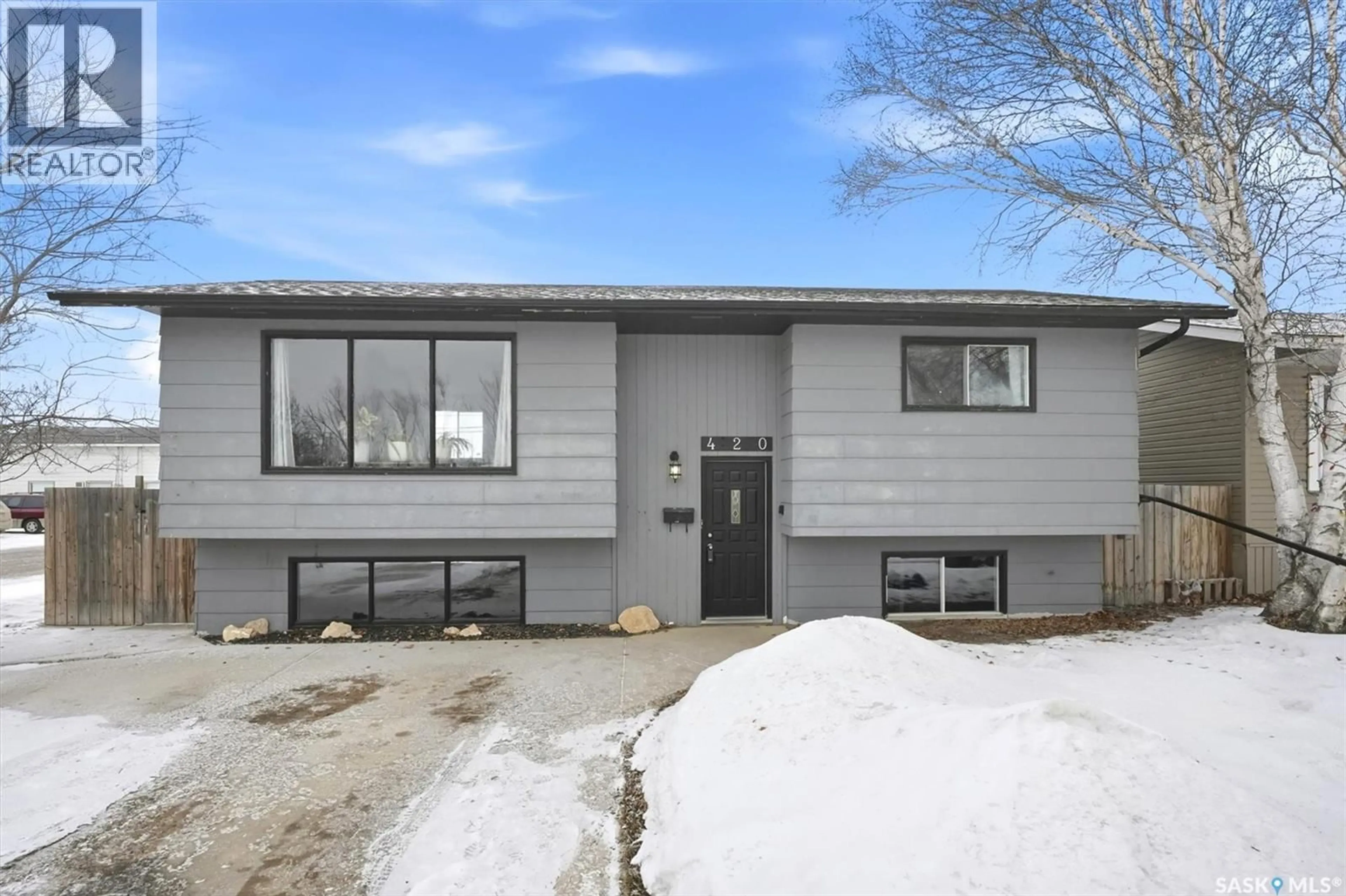 Home with vinyl exterior material, street for 420 NORTH RAILWAY STREET, Warman Saskatchewan S0K4S0