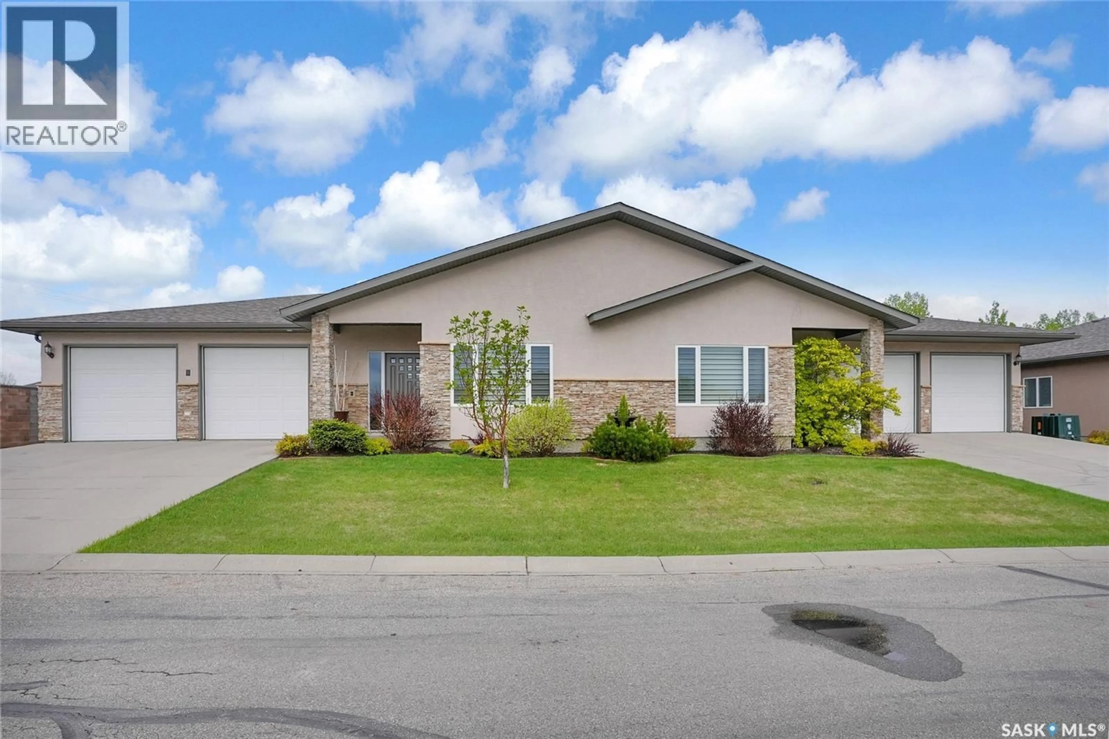 Home with vinyl exterior material, street for 1&2 - 1590 4TH AVENUE, Moose Jaw Saskatchewan S6J0A5