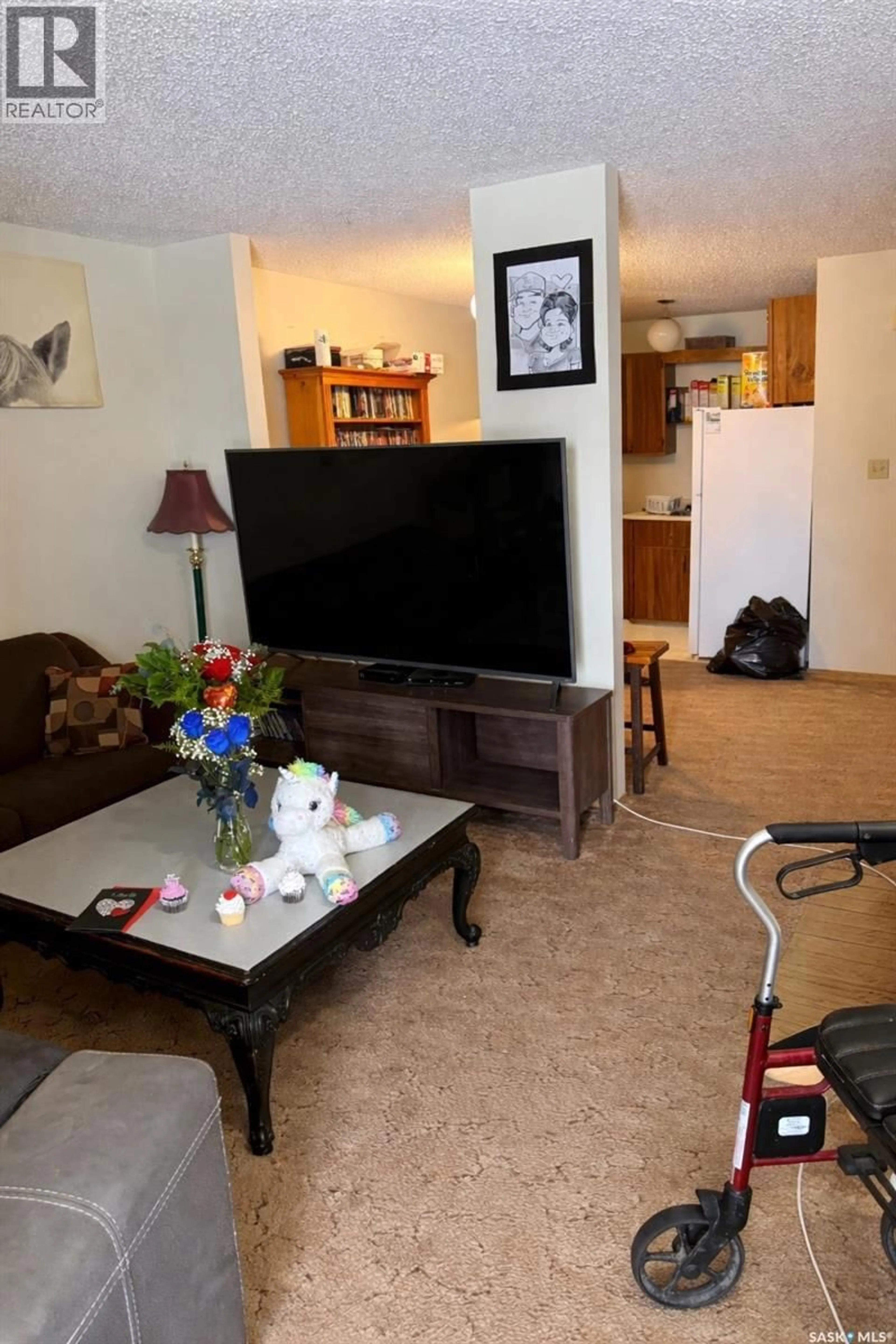 Living room with furniture, unknown for 7239 DALGLIESH DRIVE, Regina Saskatchewan S4X2B8