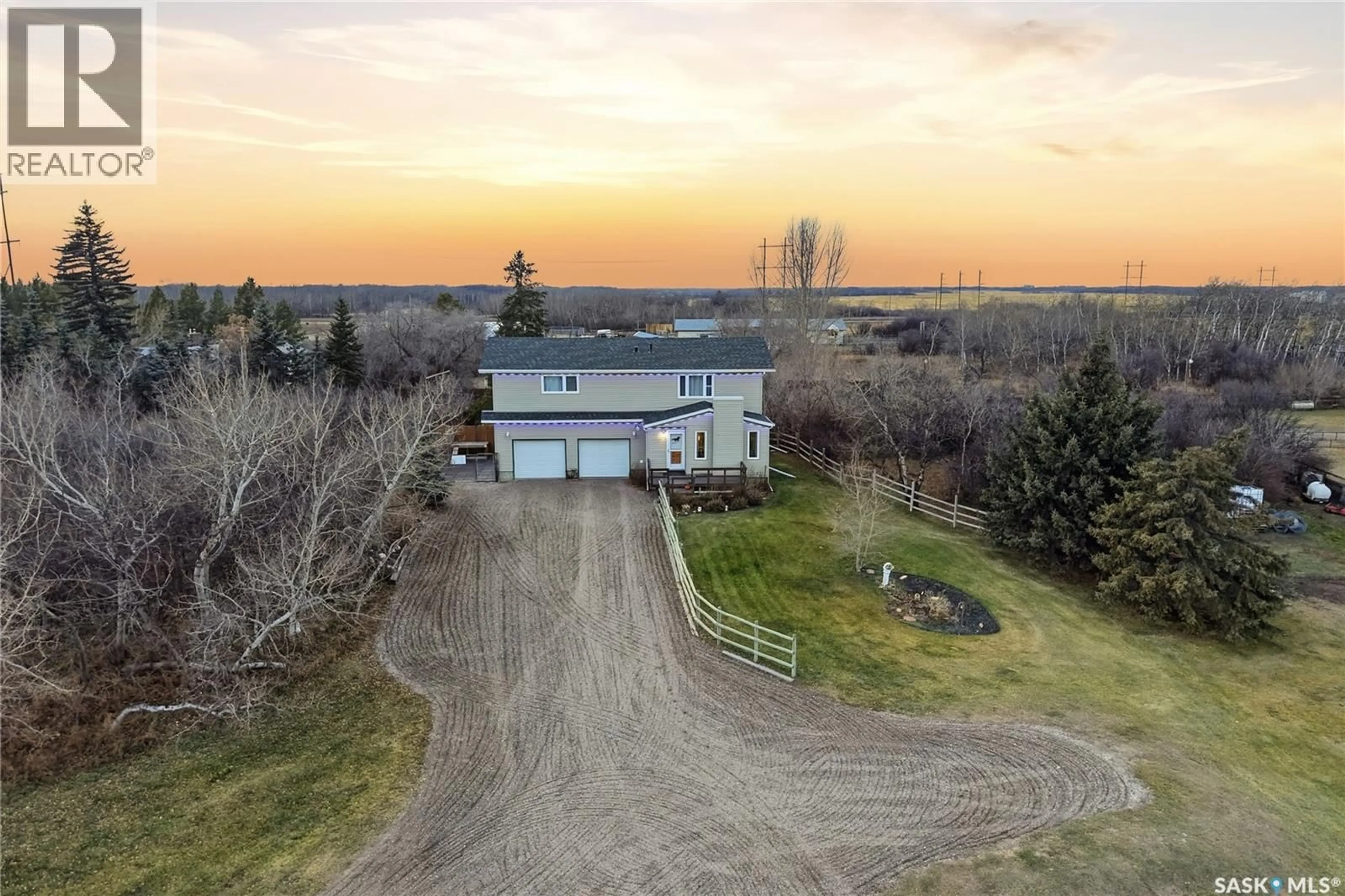 A pic from outside/outdoor area/front of a property/back of a property/a pic from drone, unknown for PAINTED PASTURES, Corman Park Rm No. 344 Saskatchewan S7K3J8