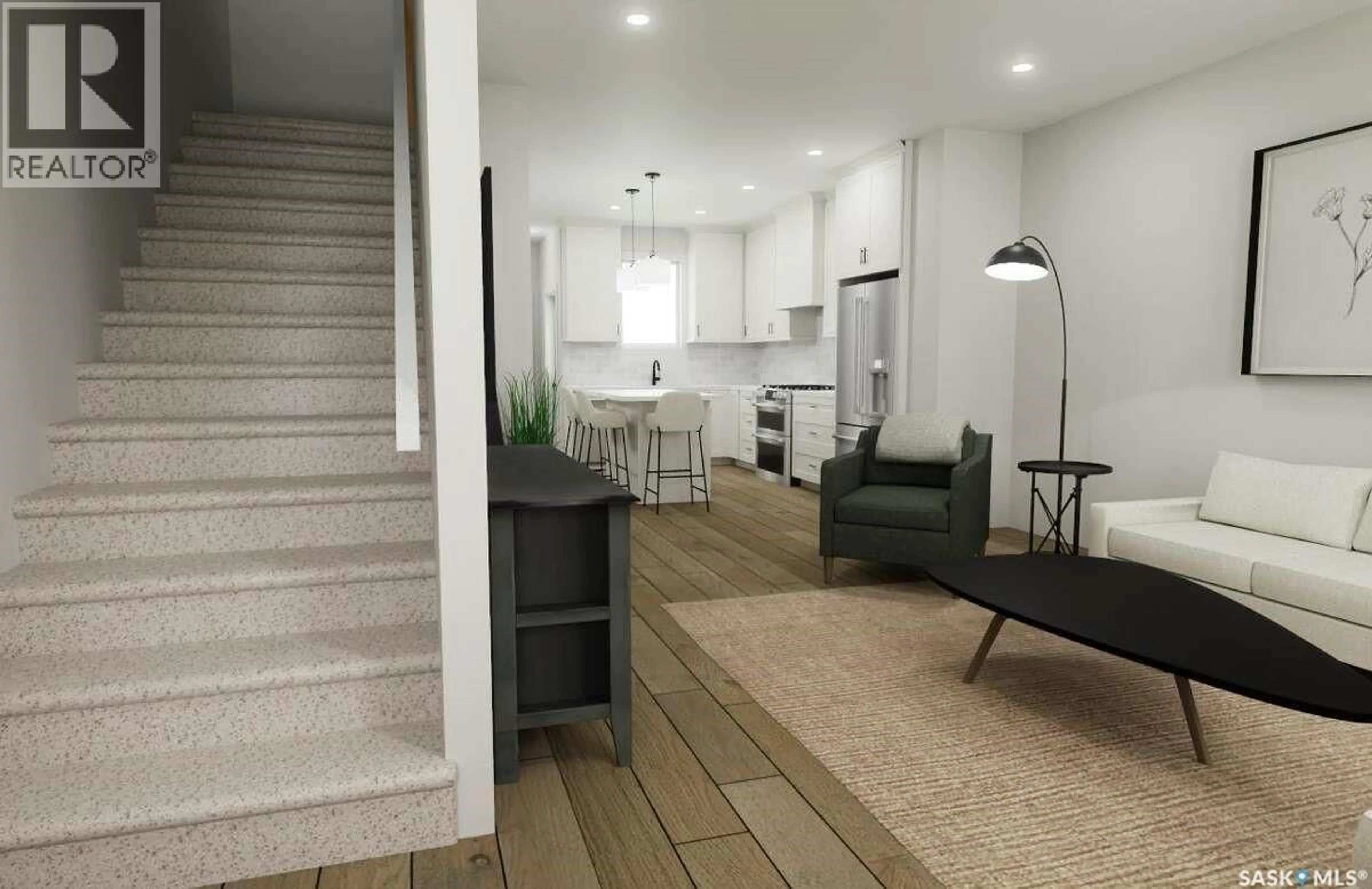 Open concept kitchen, unknown for 1744 MARKET STREET, Regina Saskatchewan S4Y0G3