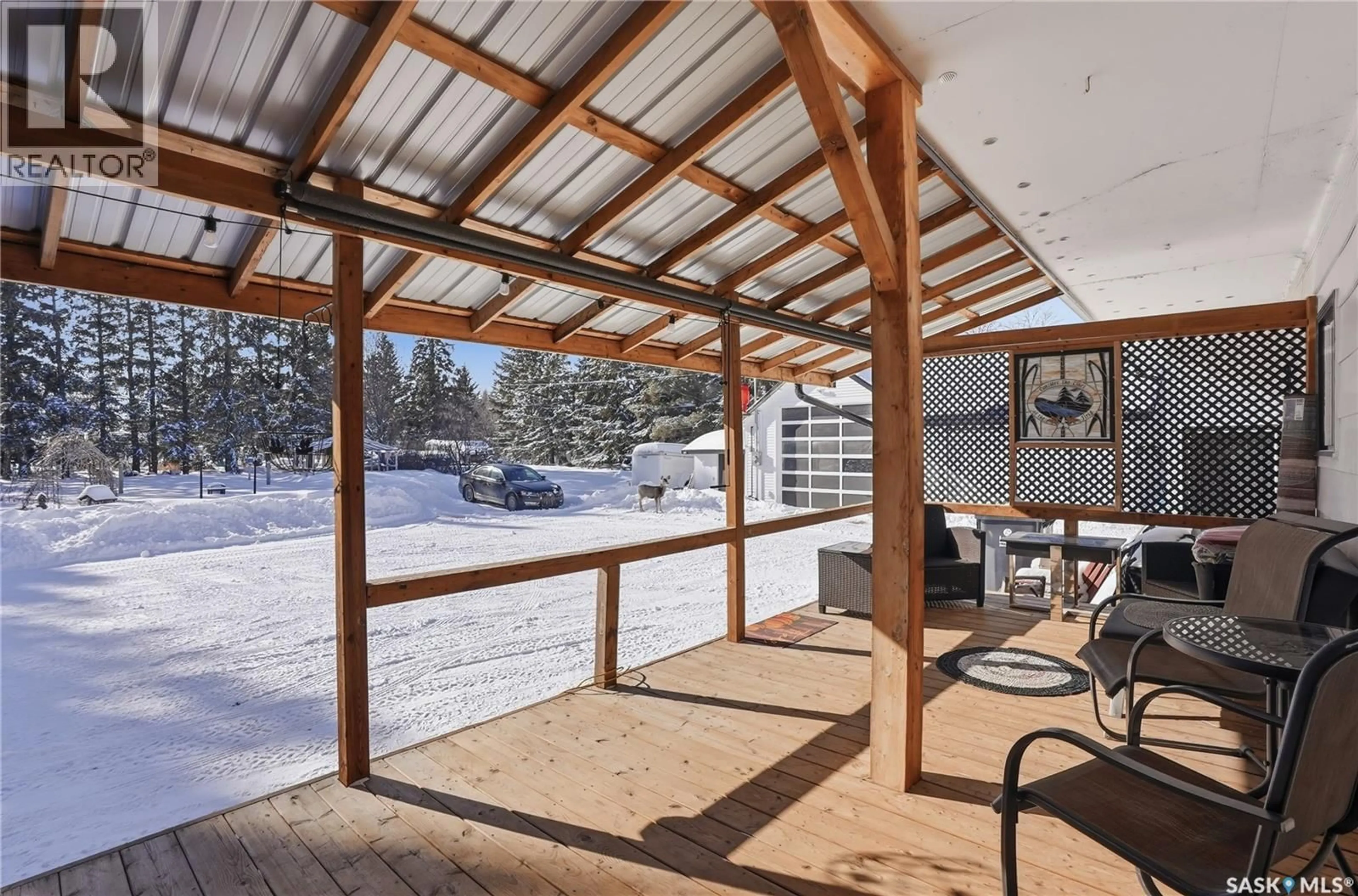 Patio, unknown for 408 1ST STREET S, Waldheim Saskatchewan S0K4R0