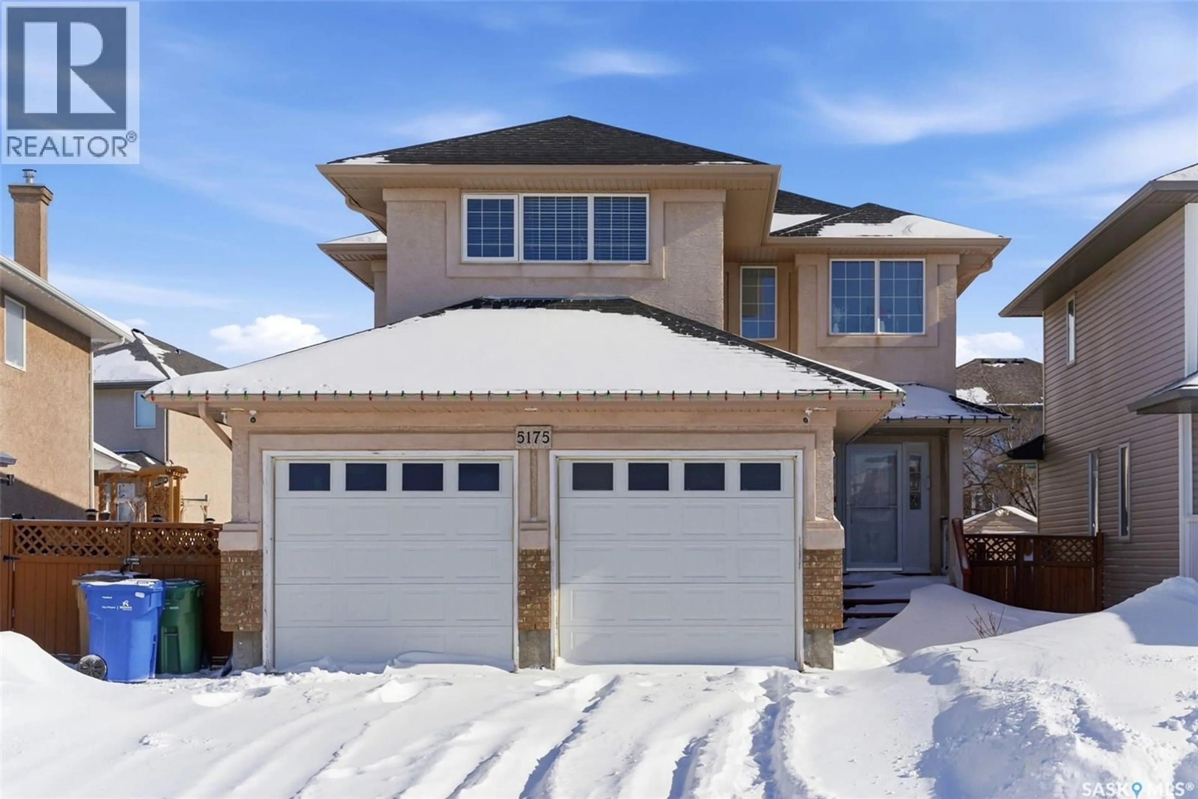 Home with vinyl exterior material, street for 5175 BOSWELL CRESCENT, Regina Saskatchewan S4X4S4