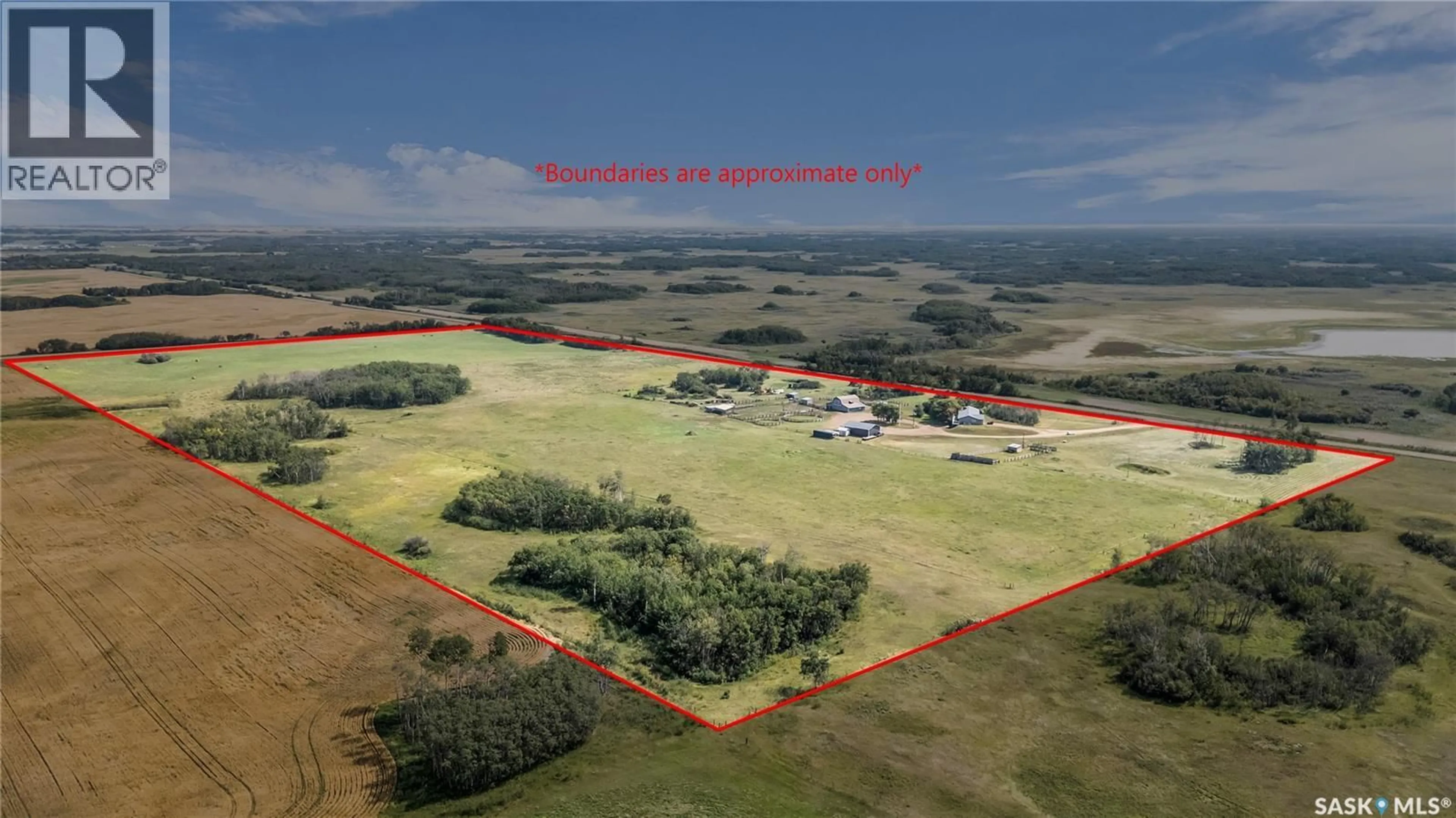 A pic from outside/outdoor area/front of a property/back of a property/a pic from drone, unknown for 80 ACRE SOUTH CORMAN HOBBY FARM, Corman Park Rm No. 344 Saskatchewan S7K3J8