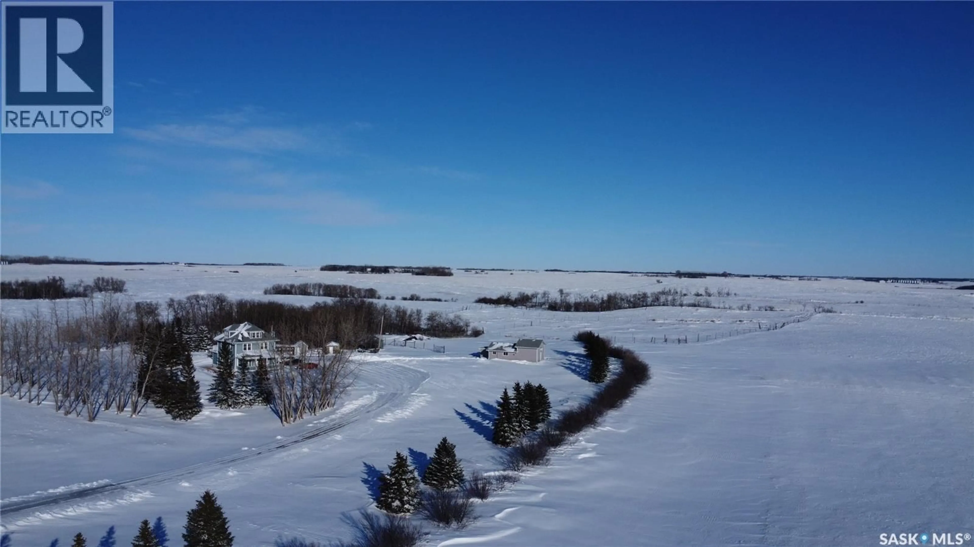 A pic from outside/outdoor area/front of a property/back of a property/a pic from drone, unknown for 157 EDENWOLD ACREAGE ACREAGE, Edenwold Rm No.158 Saskatchewan S0G3Z0