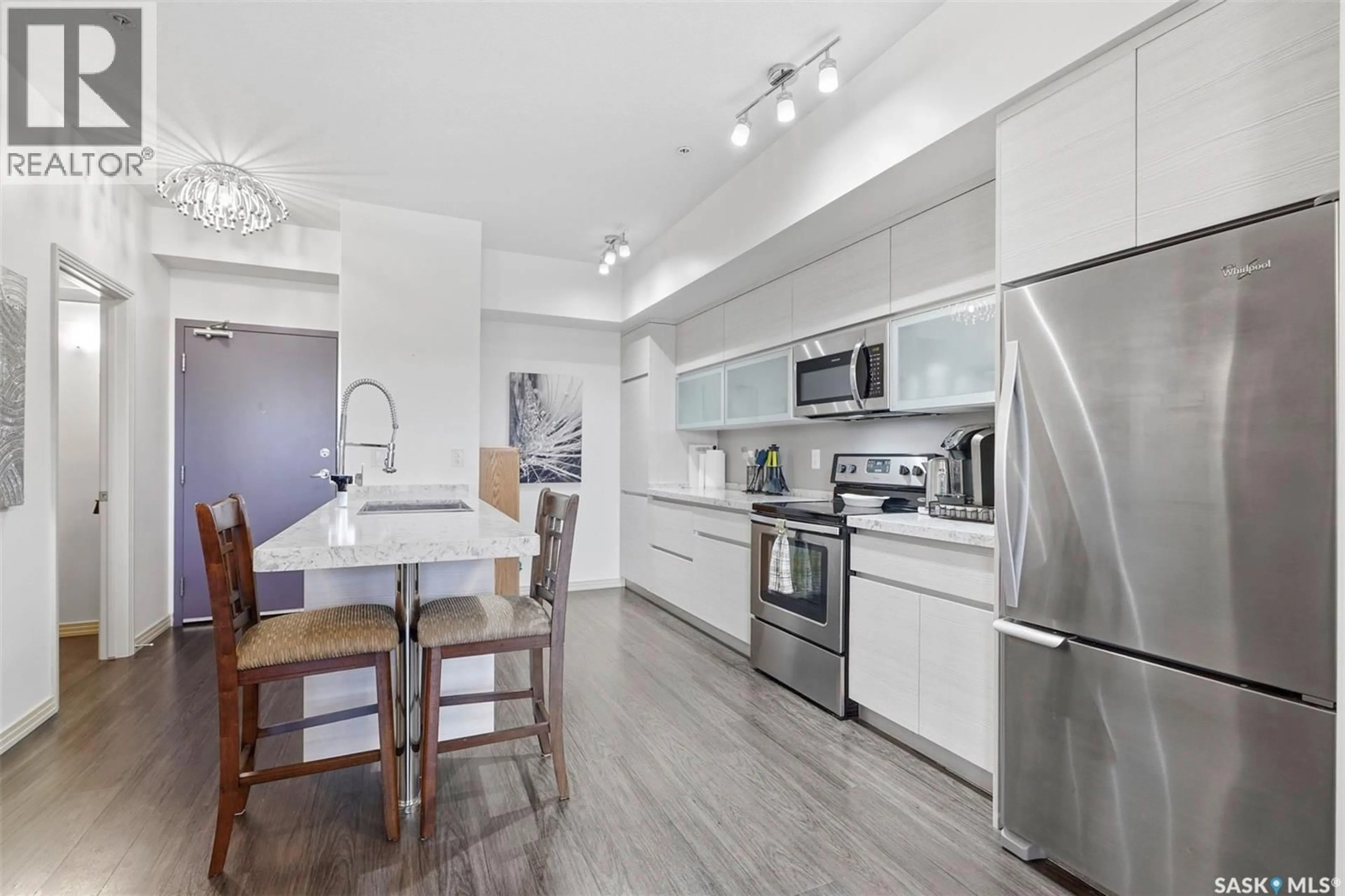 Open concept kitchen, unknown for 213 223 EVERGREEN SQUARE, Saskatoon Saskatchewan S7W0W2