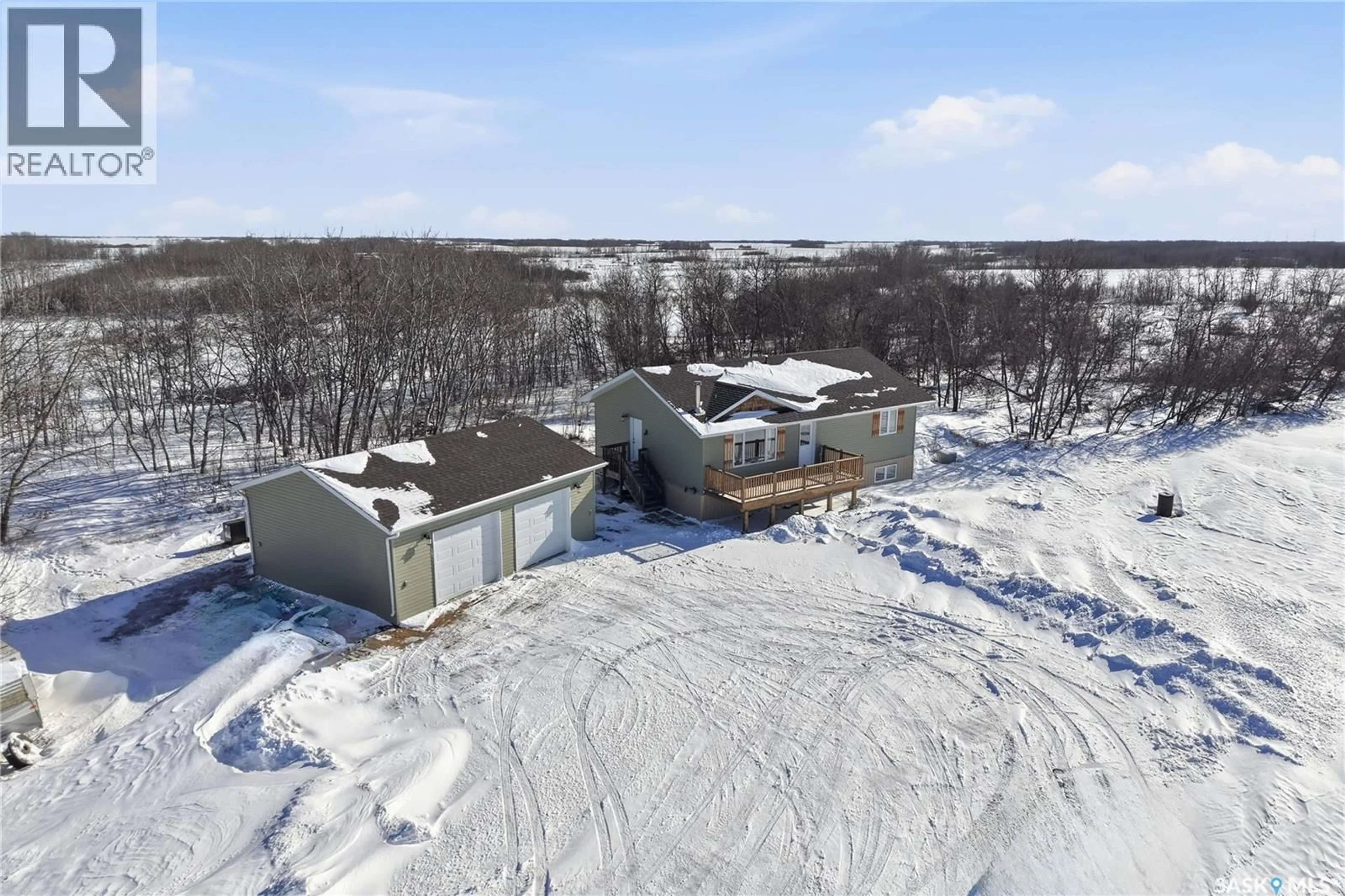 A pic from outside/outdoor area/front of a property/back of a property/a pic from drone, building for ALBUS ACREAGE, Corman Park Rm No. 344 Saskatchewan S0K2L0
