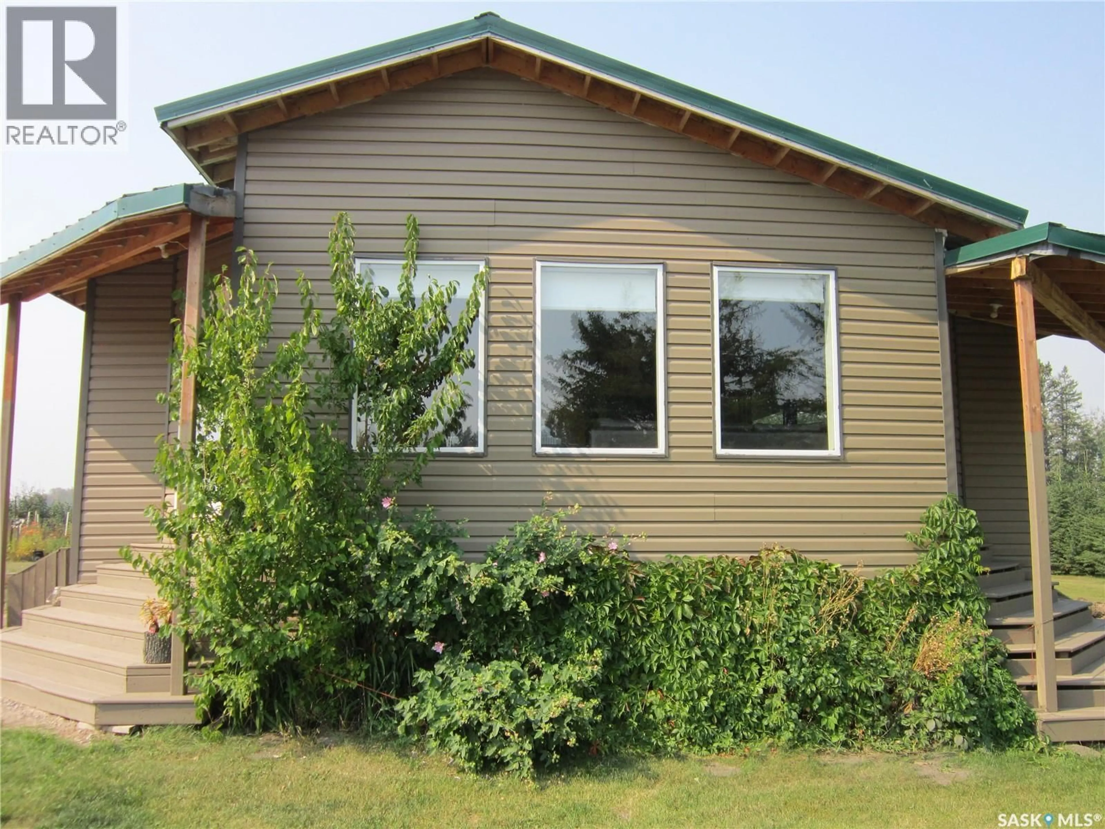 Home with vinyl exterior material, building for KOTT ACREAGE, Choiceland Saskatchewan S0J0M0