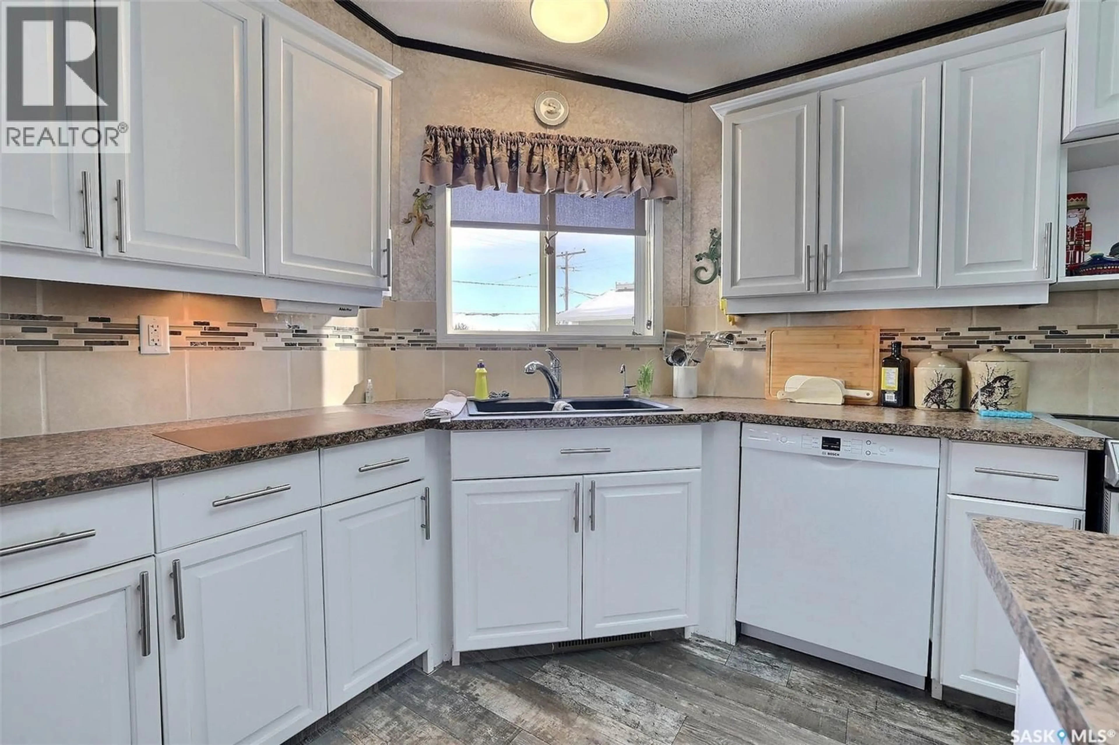 Standard kitchen, ceramic/tile floor for 229 POPLAR STREET, Wolseley Saskatchewan S0G5H0