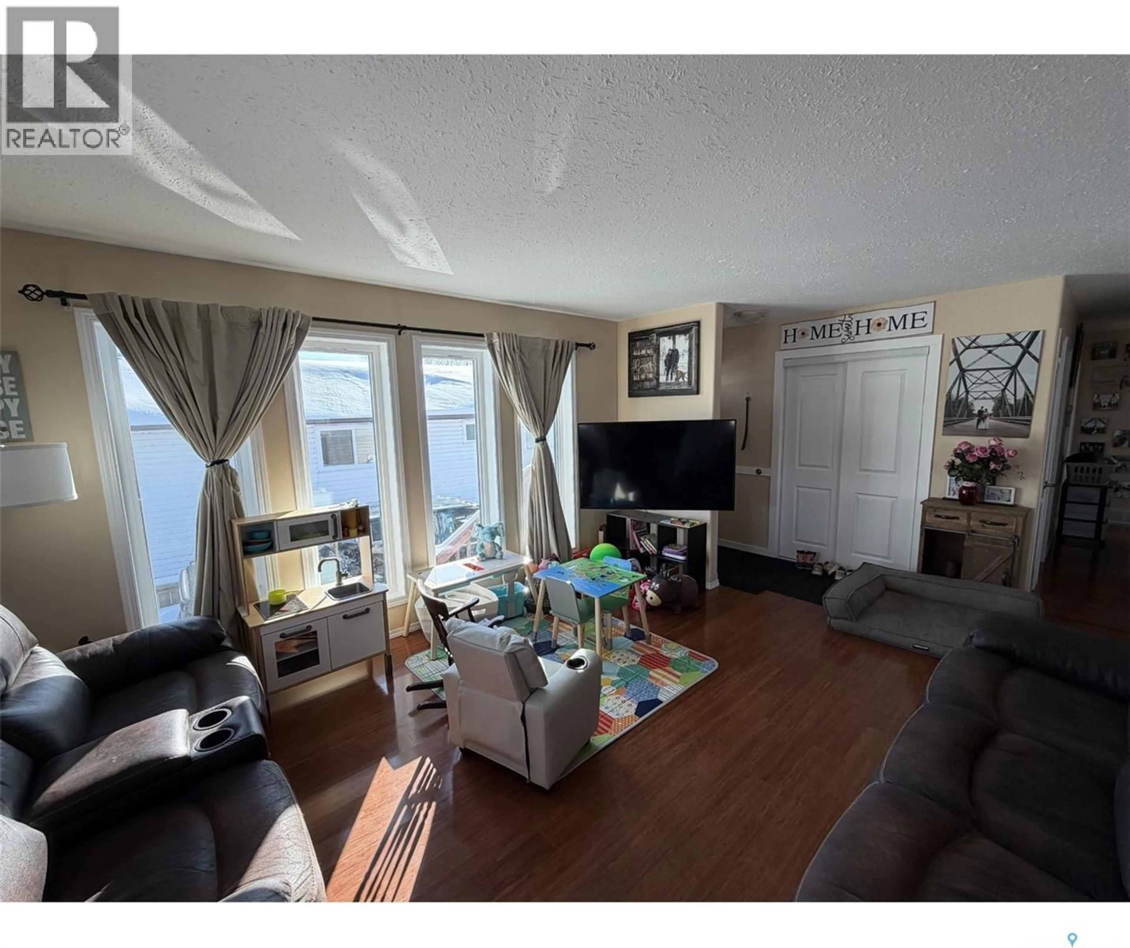 Living room with furniture, unknown for 127 HASTINGS STREET, La Ronge Saskatchewan S0J1L0