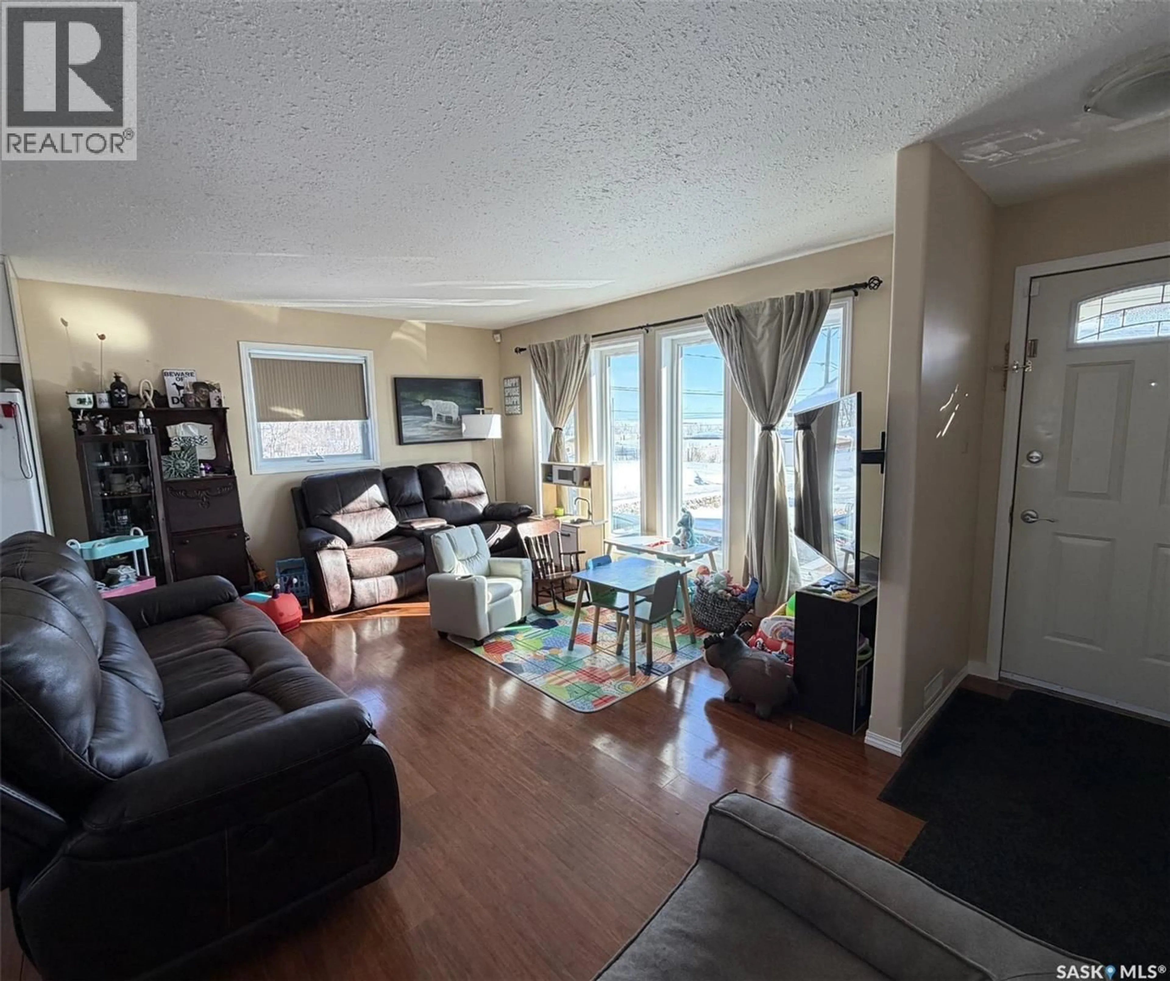 Living room with furniture, unknown for 127 HASTINGS STREET, La Ronge Saskatchewan S0J1L0