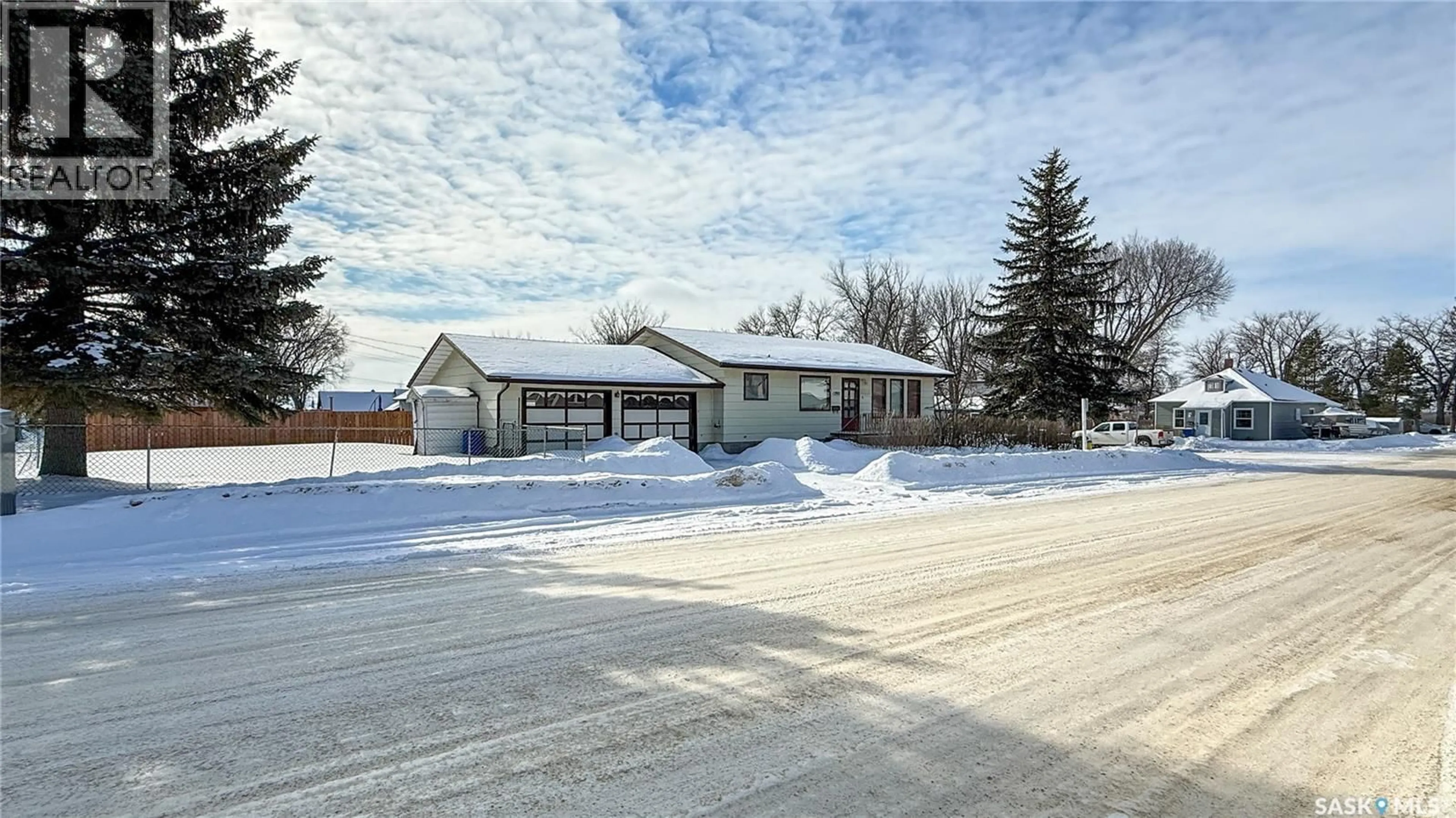 A pic from outside/outdoor area/front of a property/back of a property/a pic from drone, street for 1292 96TH STREET, North Battleford Saskatchewan S9A0H1