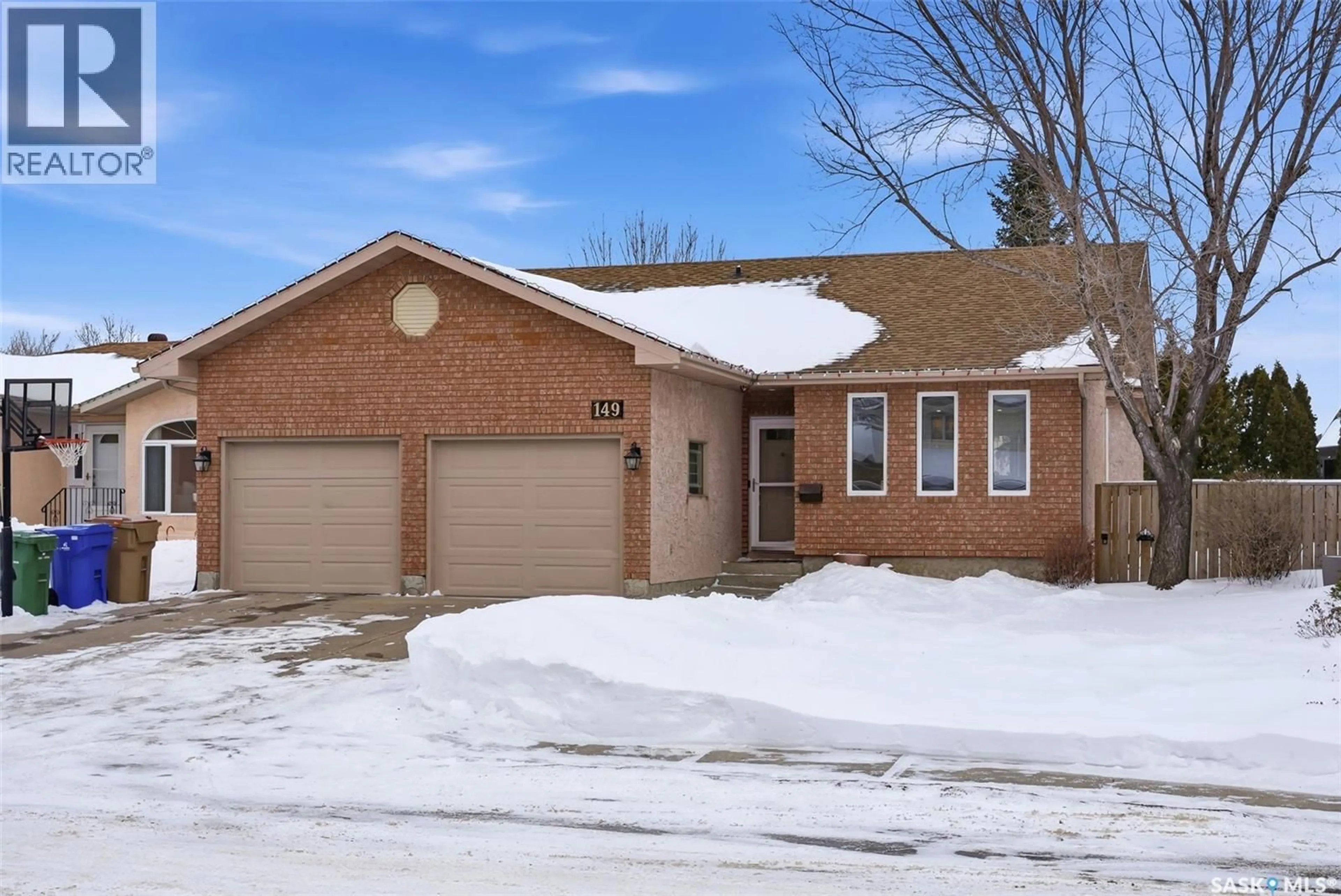 Home with brick exterior material, street for 149 KRAUSS STREET, Regina Saskatchewan S4T7W9
