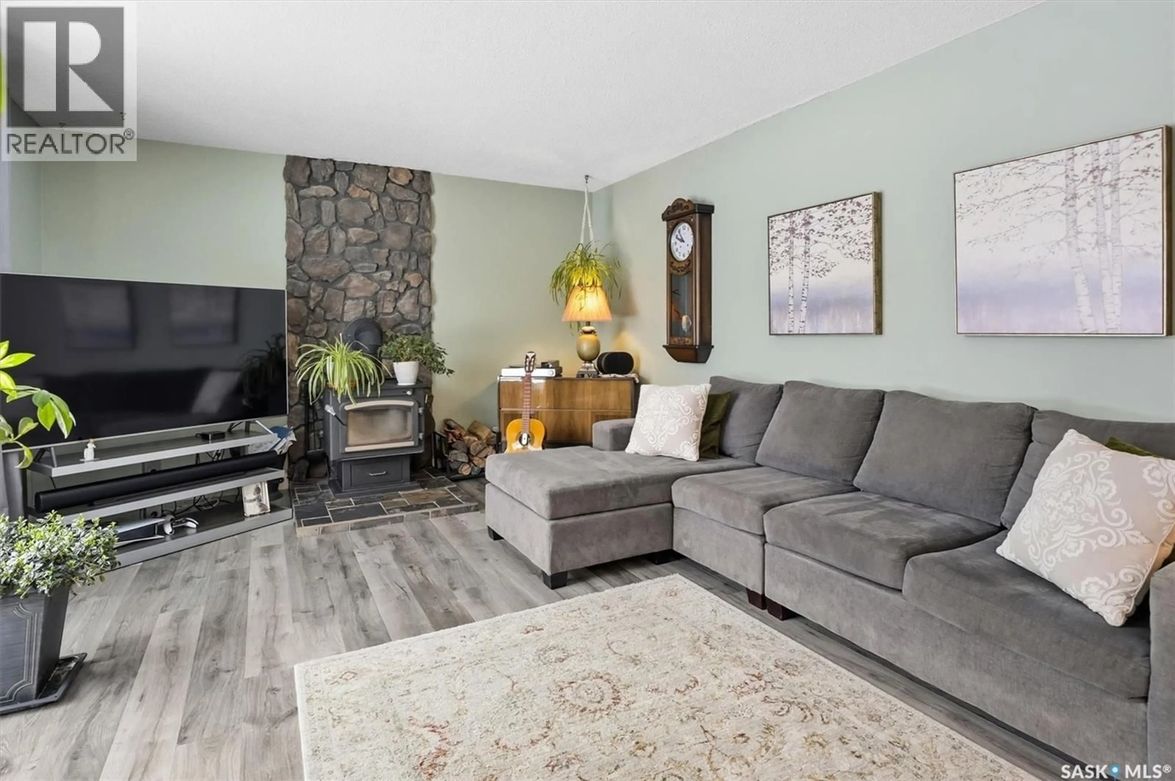 Living room with furniture, unknown for 302 3RD STREET, Delisle Saskatchewan S0L0P0