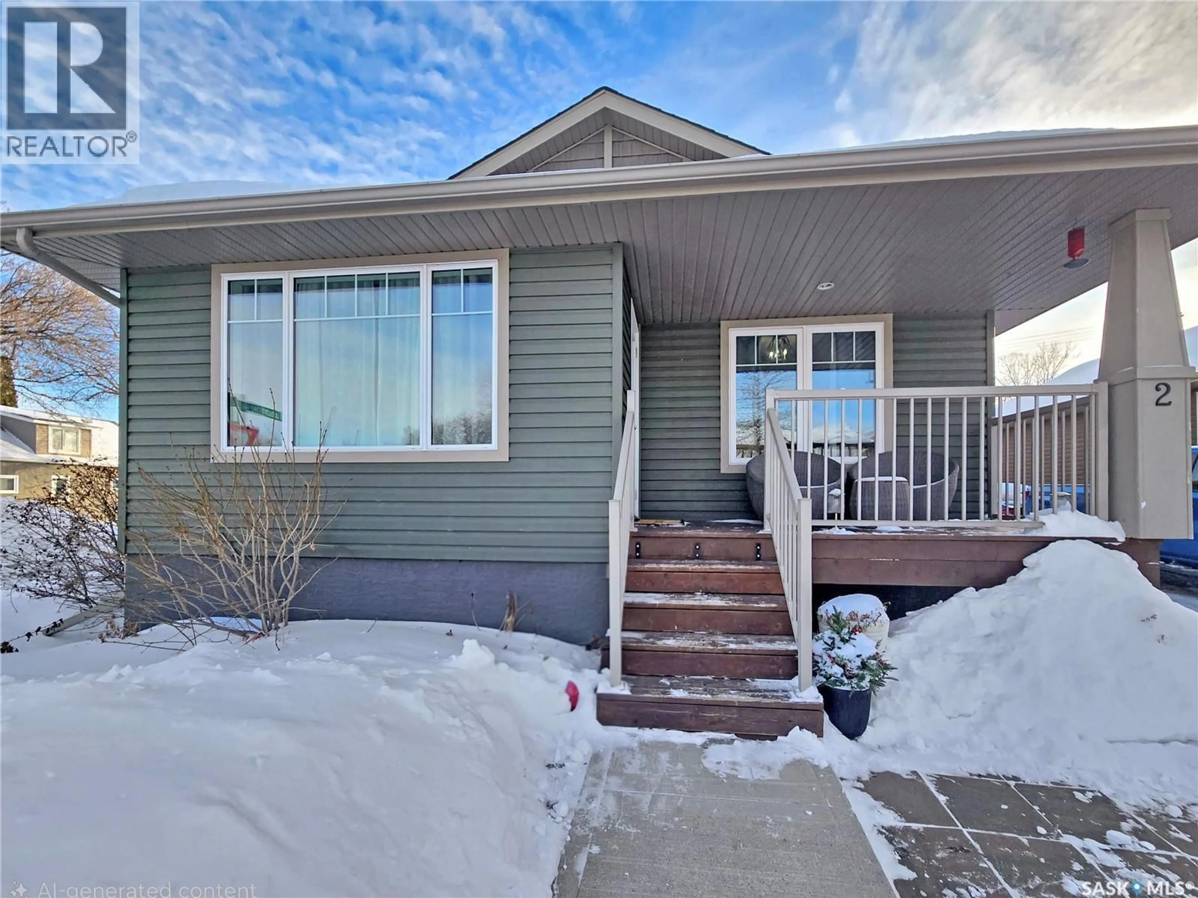 Home with vinyl exterior material, street for 2 CJ HOUSTON PLACE, Yorkton Saskatchewan S3N4J3