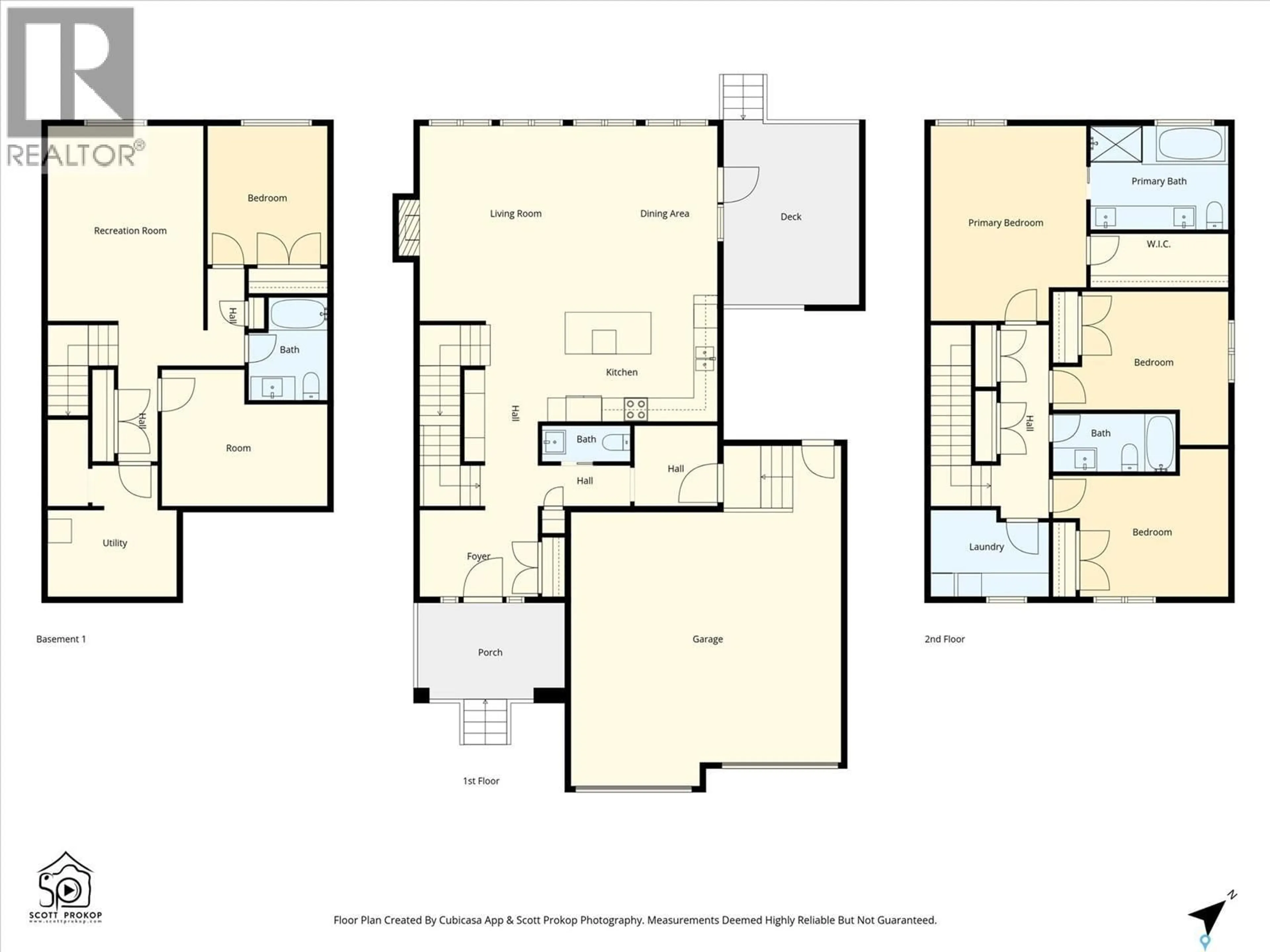 Floor plan for 203 PRITCHARD TERRACE, Saskatoon Saskatchewan S7V0E9