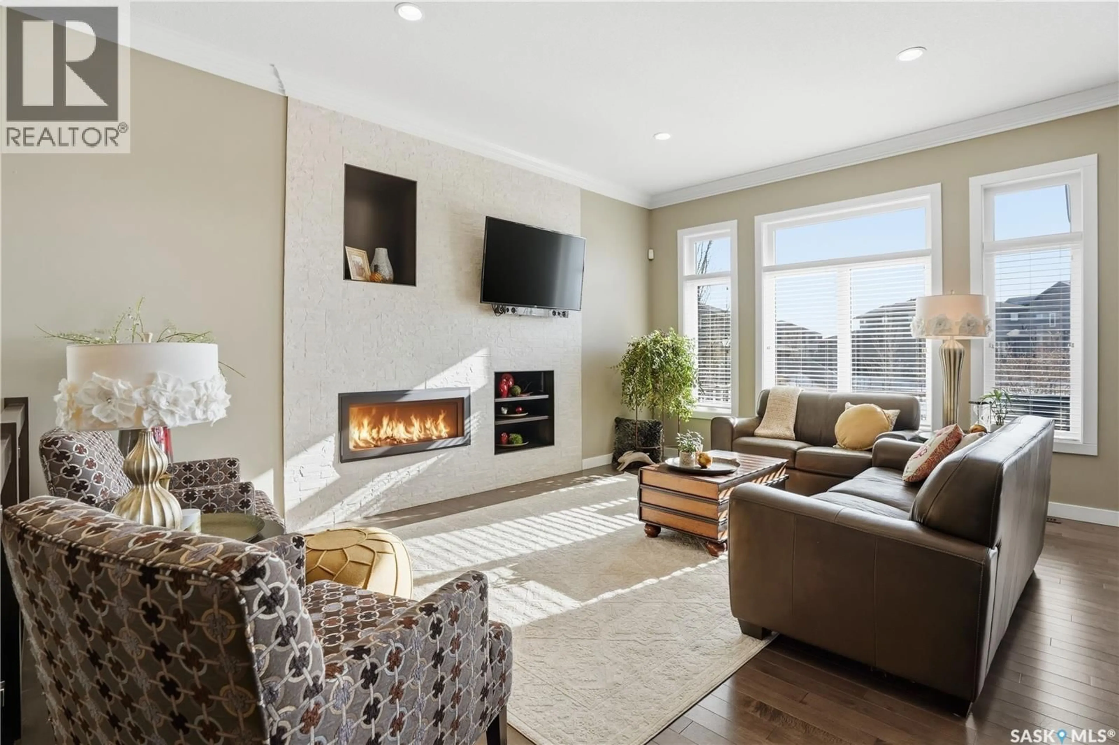 Living room with furniture, unknown for 4506 SANDPIPER CRESCENT, Regina Saskatchewan S4V1N1