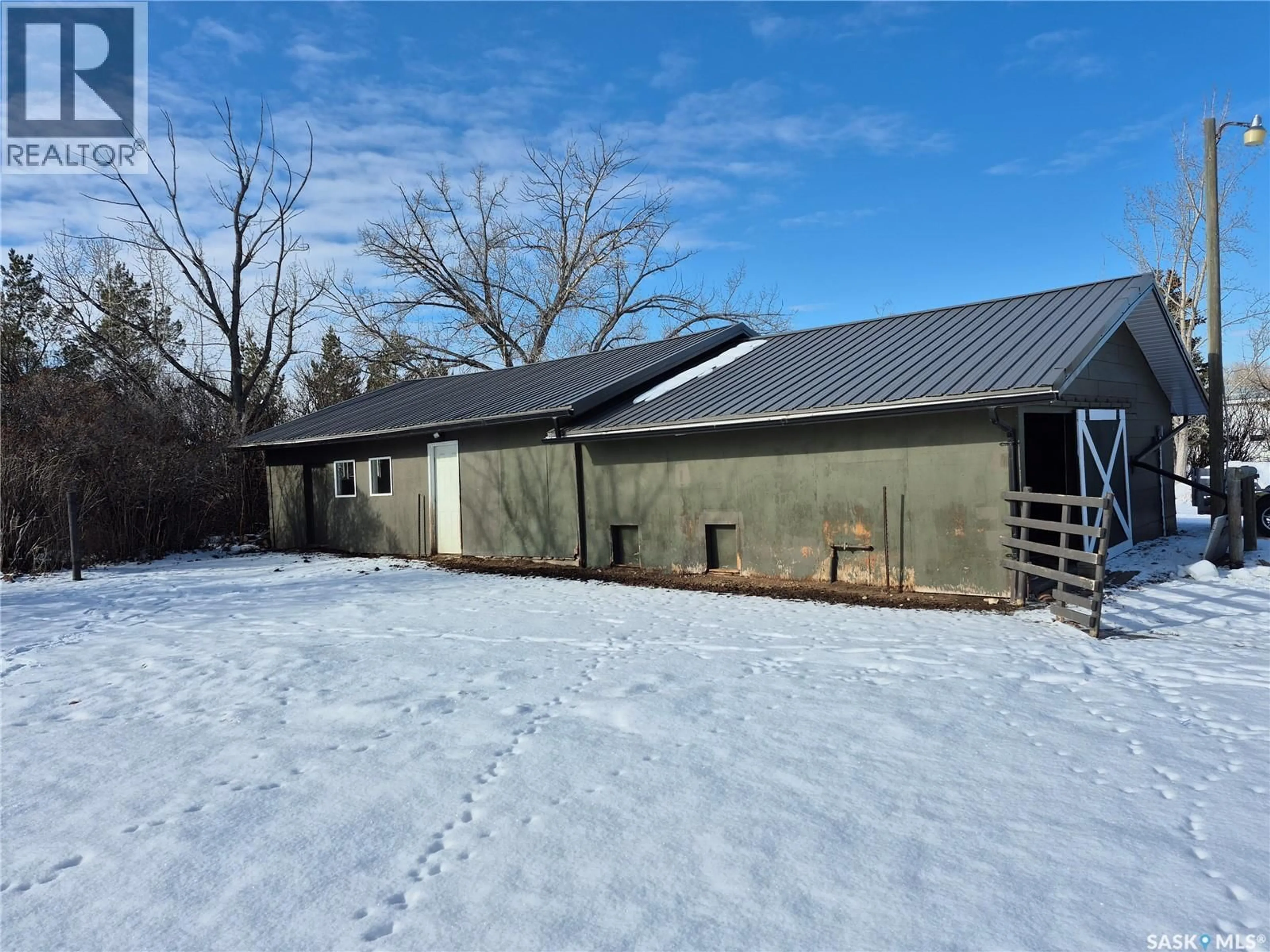 A pic from outside/outdoor area/front of a property/back of a property/a pic from drone, building for 4 STEPHEN STREET, Stewart Valley Saskatchewan S0N2P0