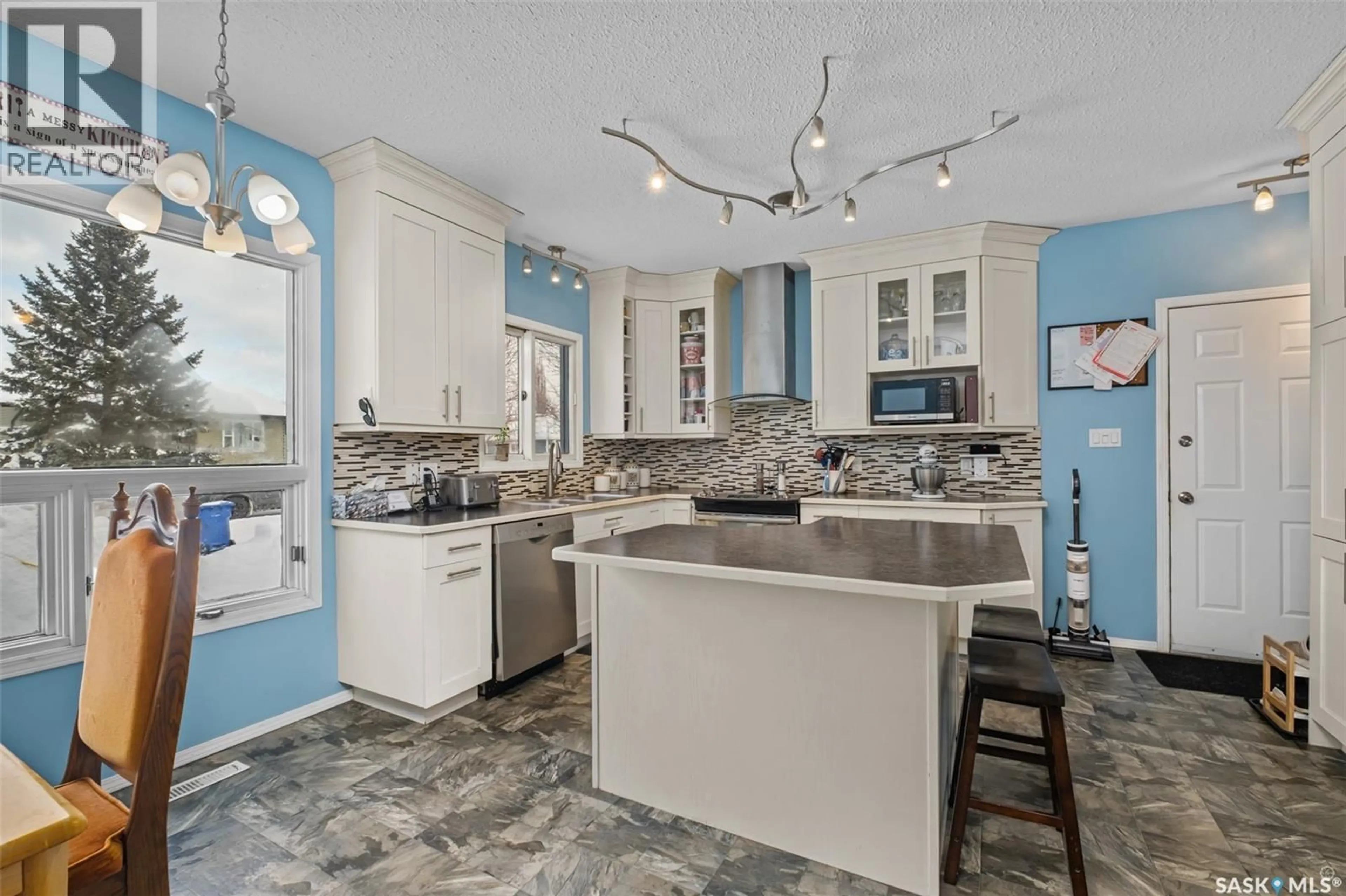 Open concept kitchen, ceramic/tile floor for 1723 ALLBRIGHT CRESCENT, Prince Albert Saskatchewan S6V7C6