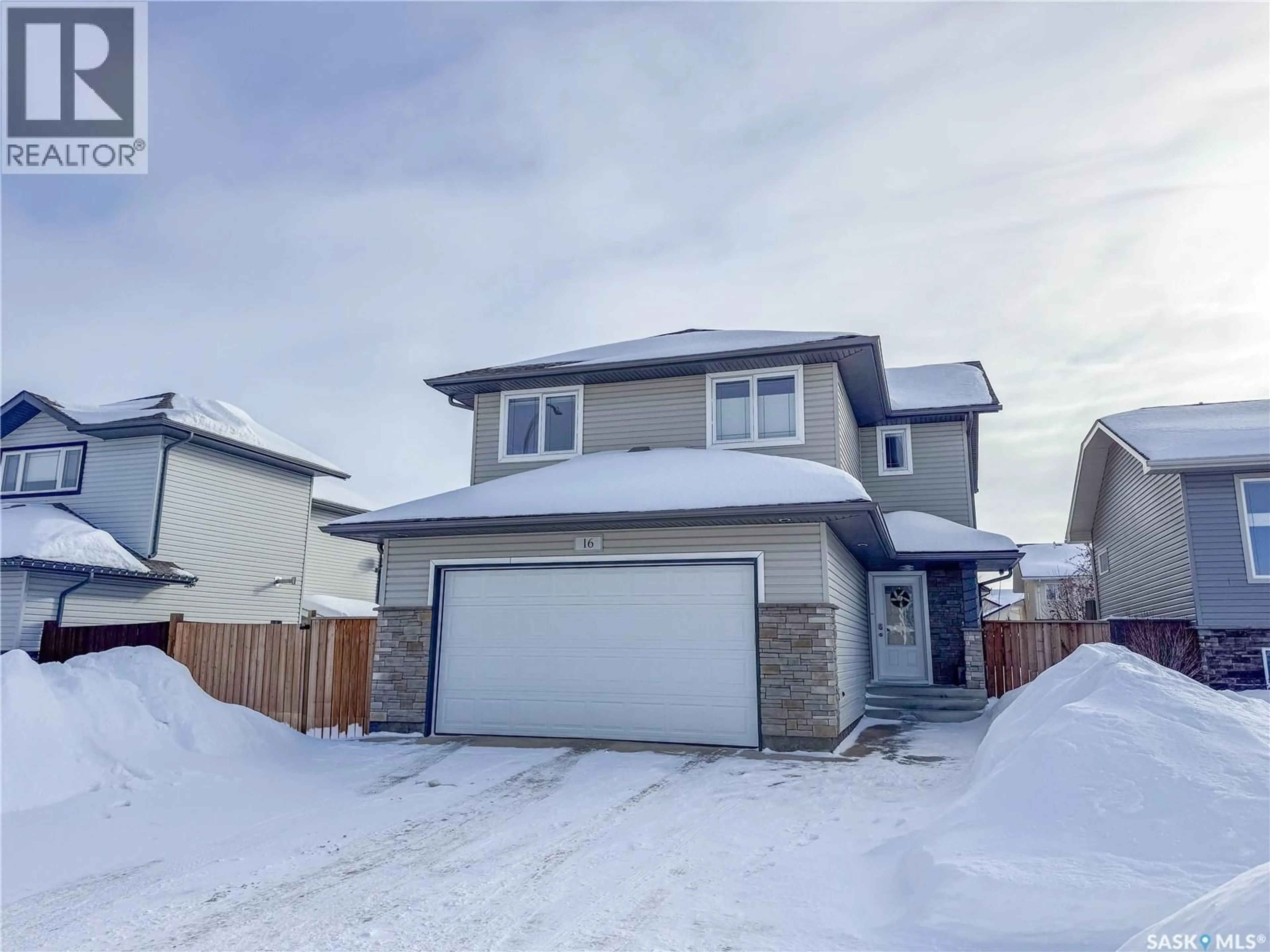 A pic from outside/outdoor area/front of a property/back of a property/a pic from drone, street for 16 GUY DRIVE, Prince Albert Saskatchewan S6V0A3