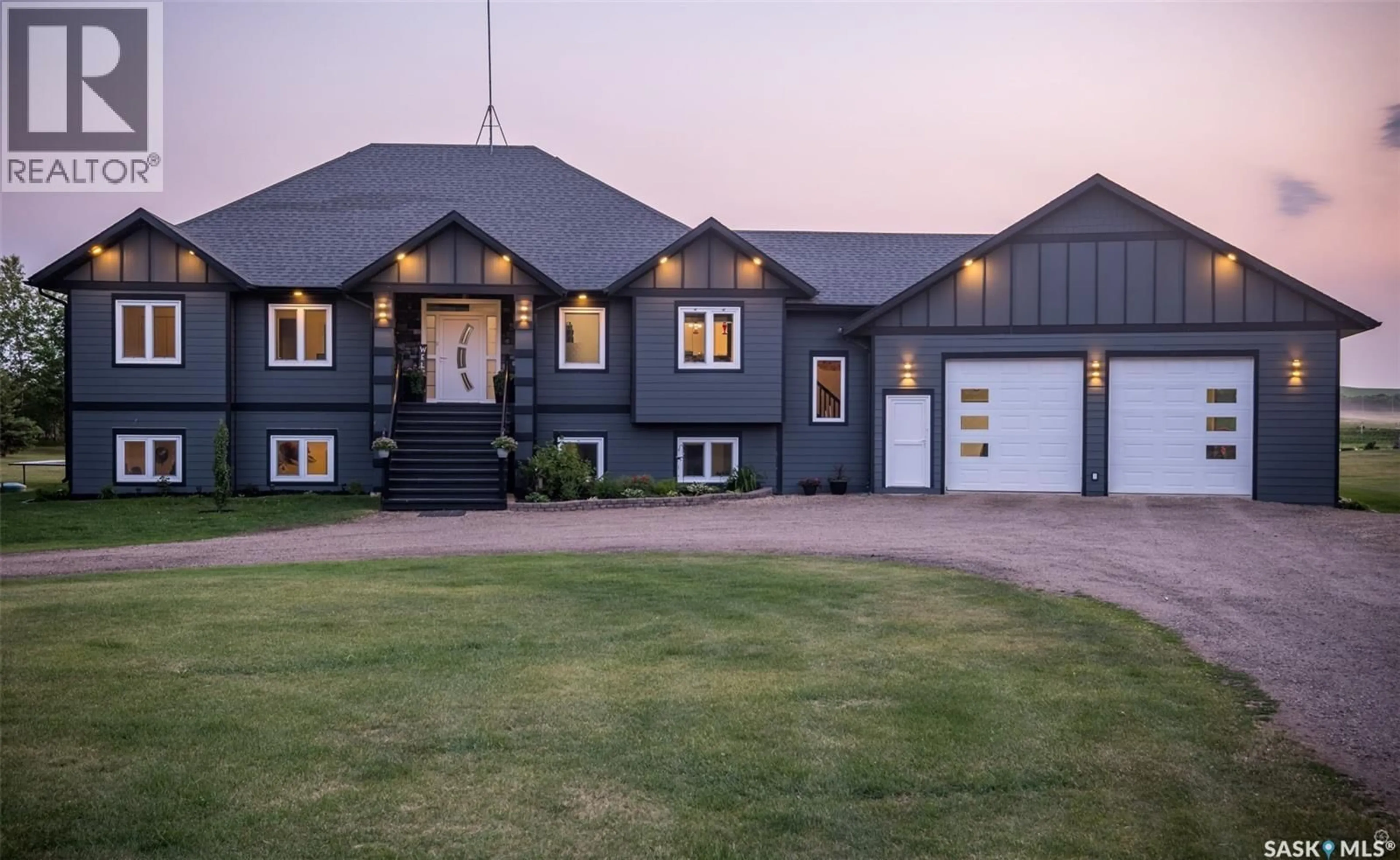 Home with vinyl exterior material, street for Acreage - TOWER ROAD, Prince Albert Rm No. 461 Saskatchewan S6V5P9