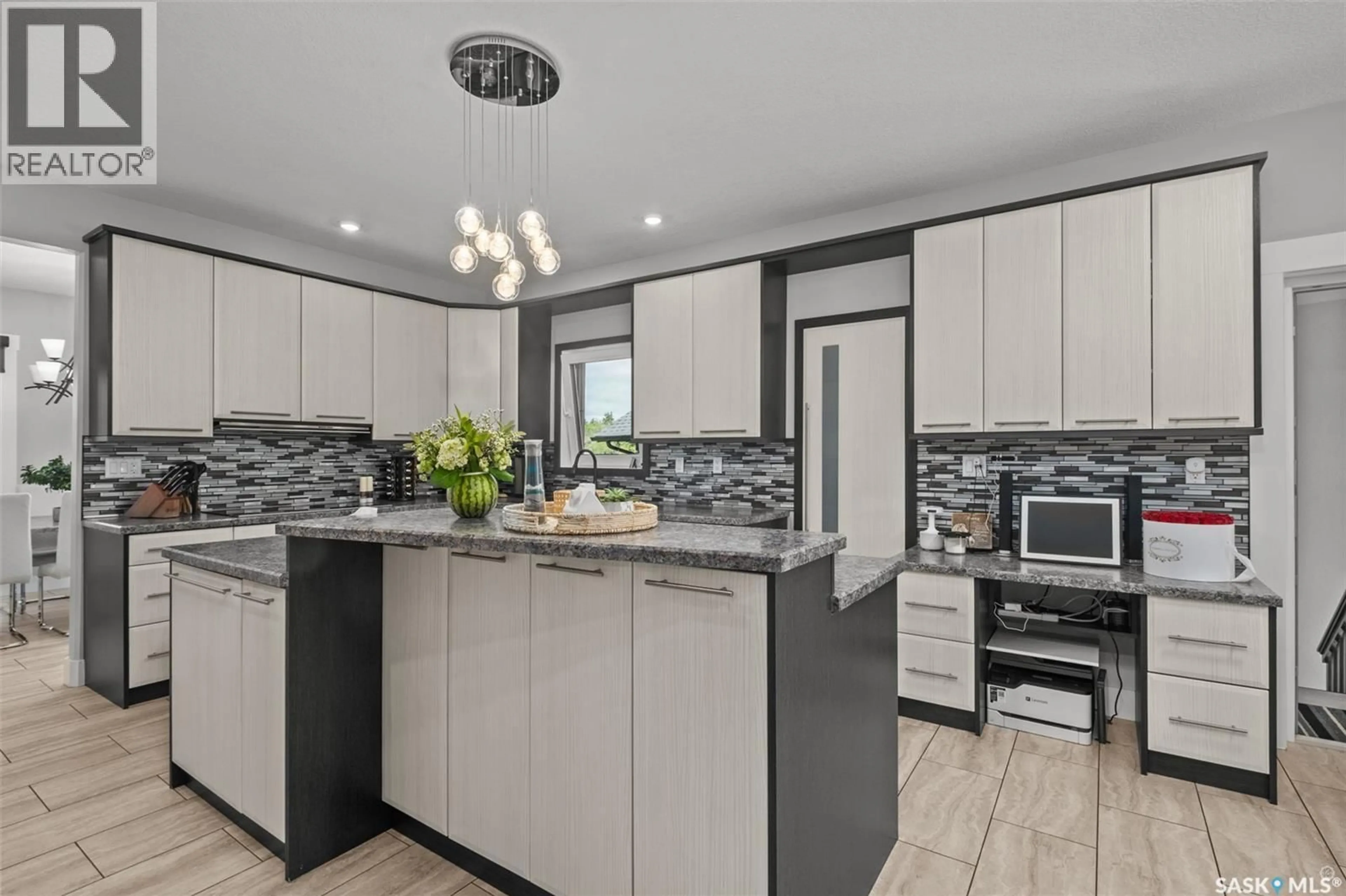 Open concept kitchen, ceramic/tile floor for Acreage - TOWER ROAD, Prince Albert Rm No. 461 Saskatchewan S6V5P9