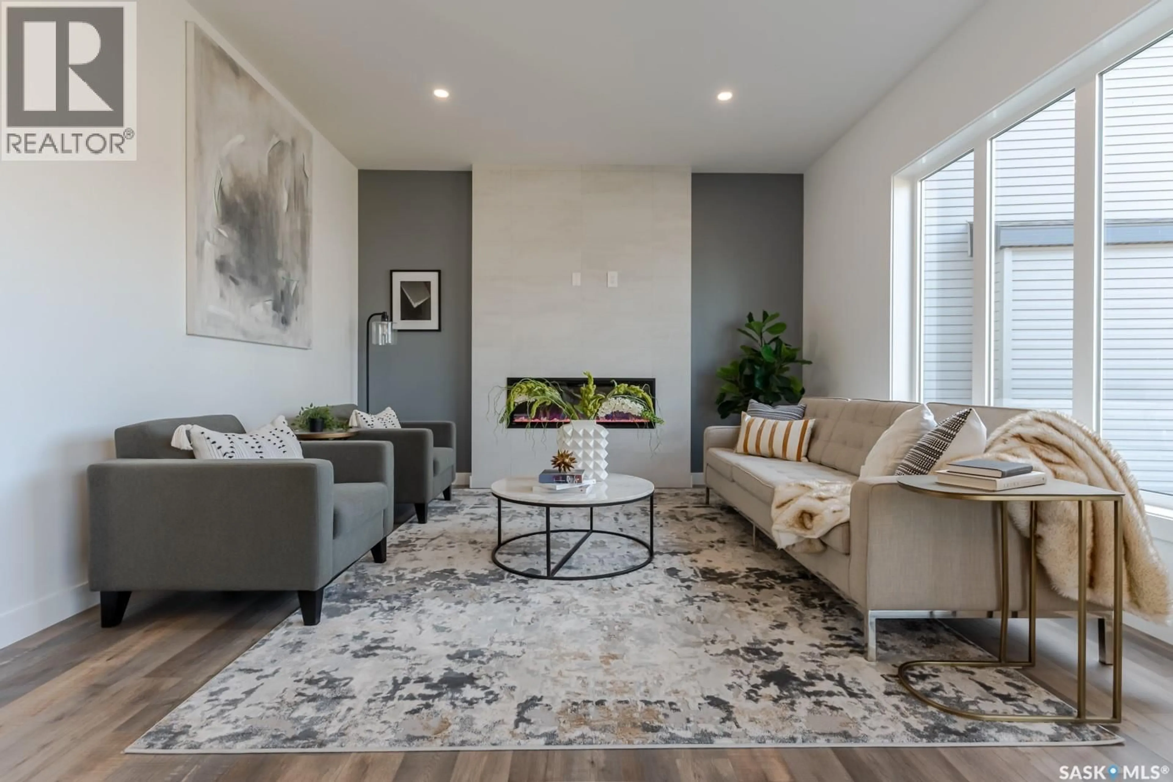 Living room with furniture, unknown for 421 TRAEGER CLOSE, Saskatoon Saskatchewan S7N4V6