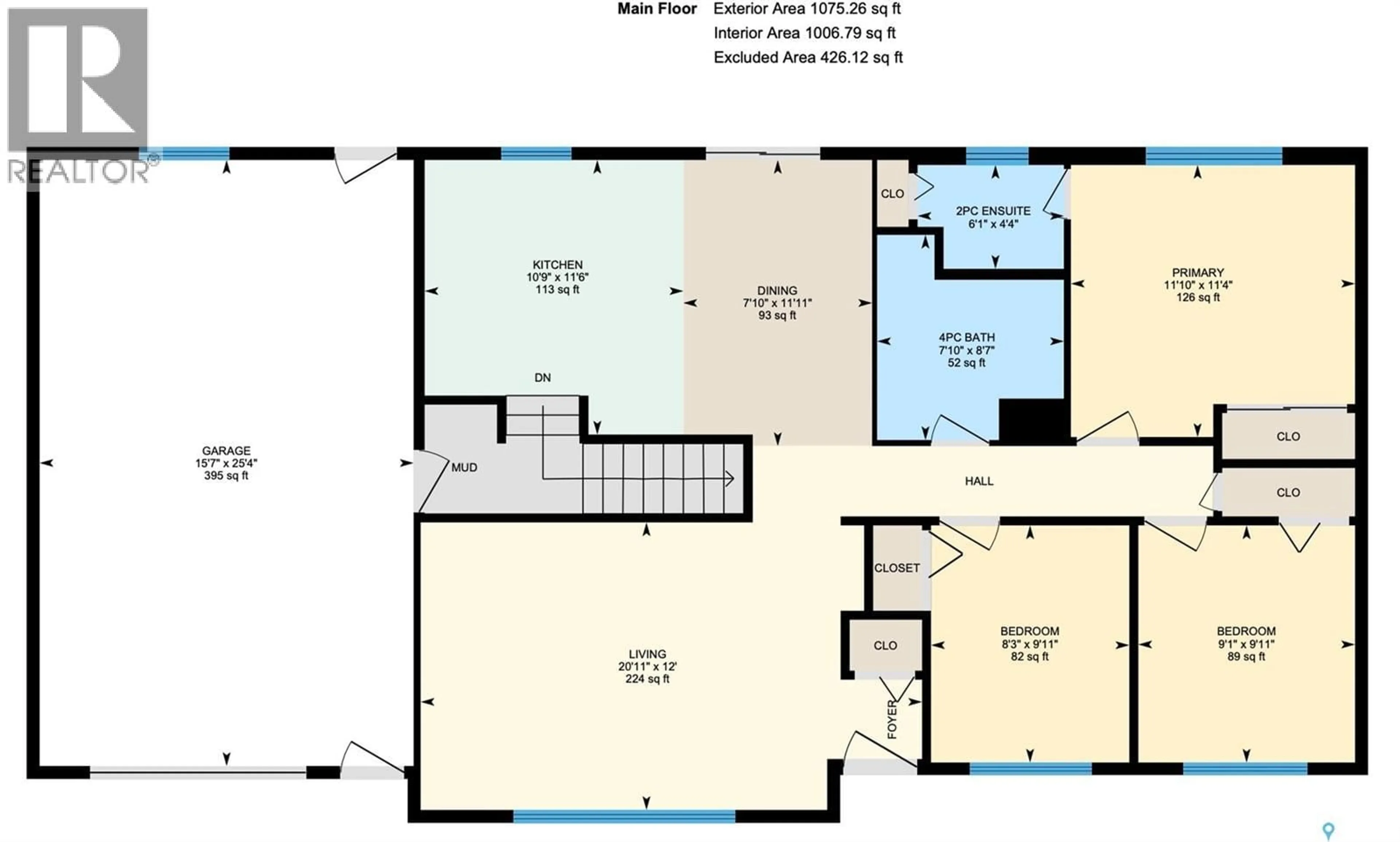 Floor plan for 434 COLONEL OTTER DRIVE, Swift Current Saskatchewan S9H4P6