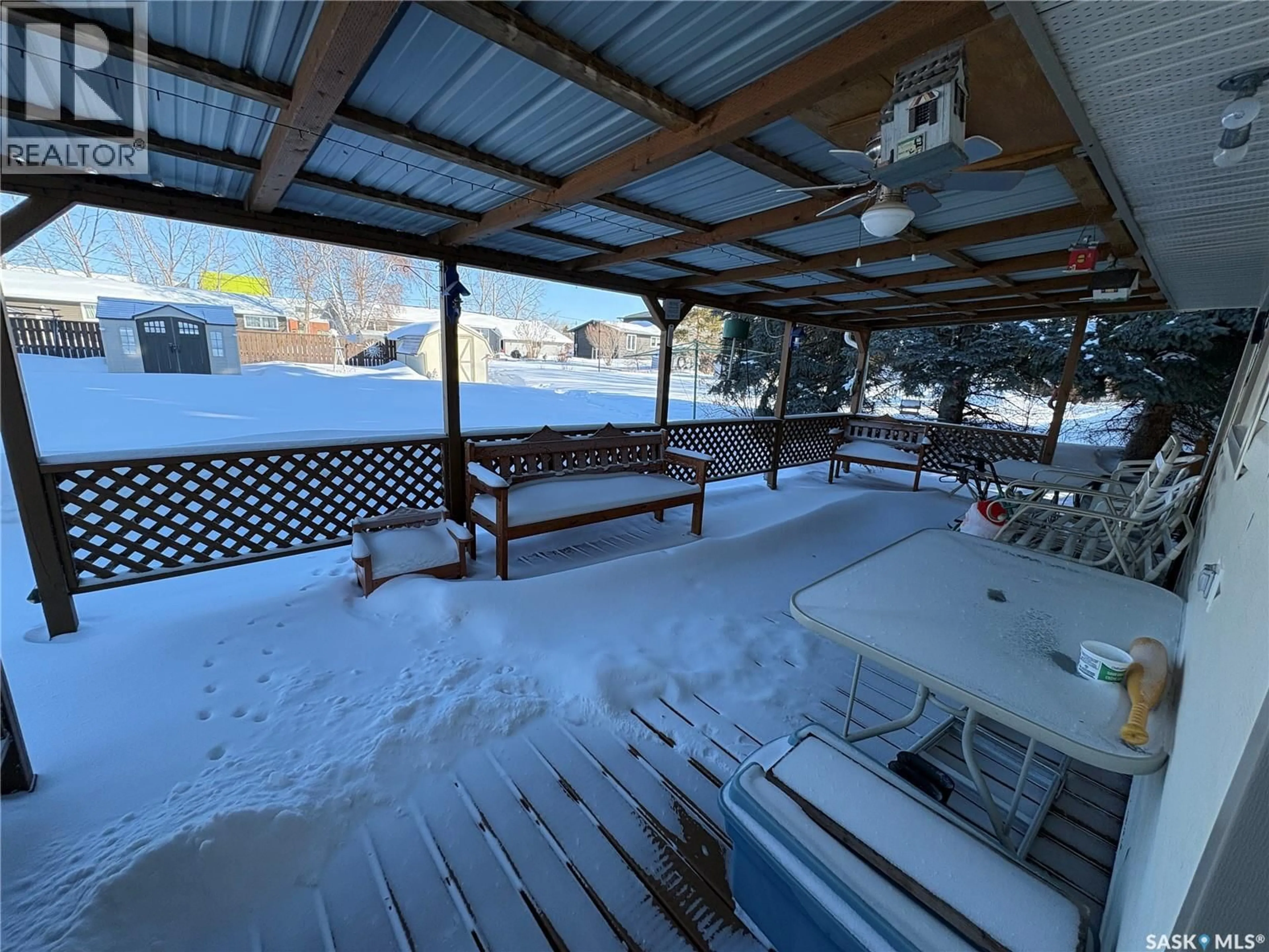 Patio, water/lake/river/ocean view for 118 RIEDEL AVENUE, Langenburg Saskatchewan S0A2A0