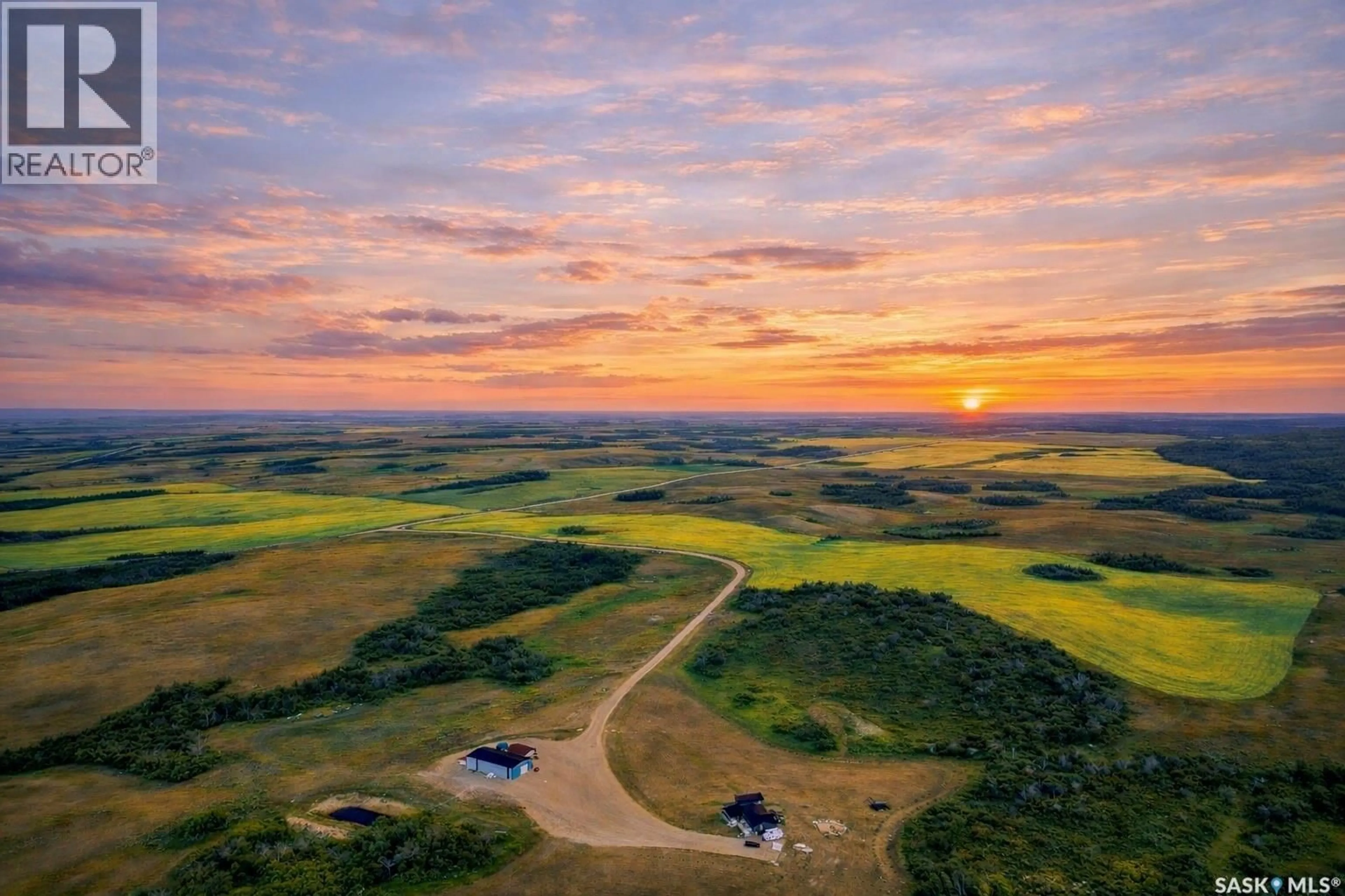 A pic from outside/outdoor area/front of a property/back of a property/a pic from drone, mountain view for TOP OF THE HILL QUARTER, Last Mountain Valley RM No. 250 Saskatchewan S0G4V0