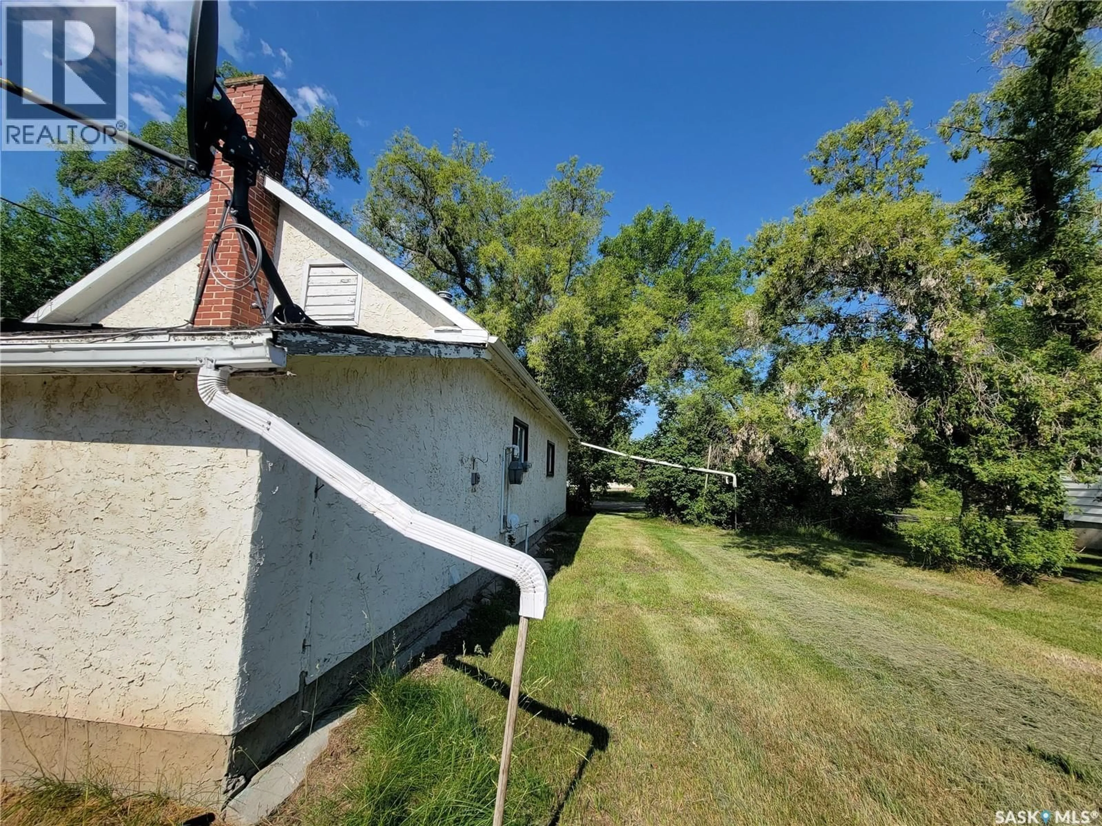 A pic from outside/outdoor area/front of a property/back of a property/a pic from drone, unknown for 202 IRVINE STREET, Cut Knife Saskatchewan S0M0N0